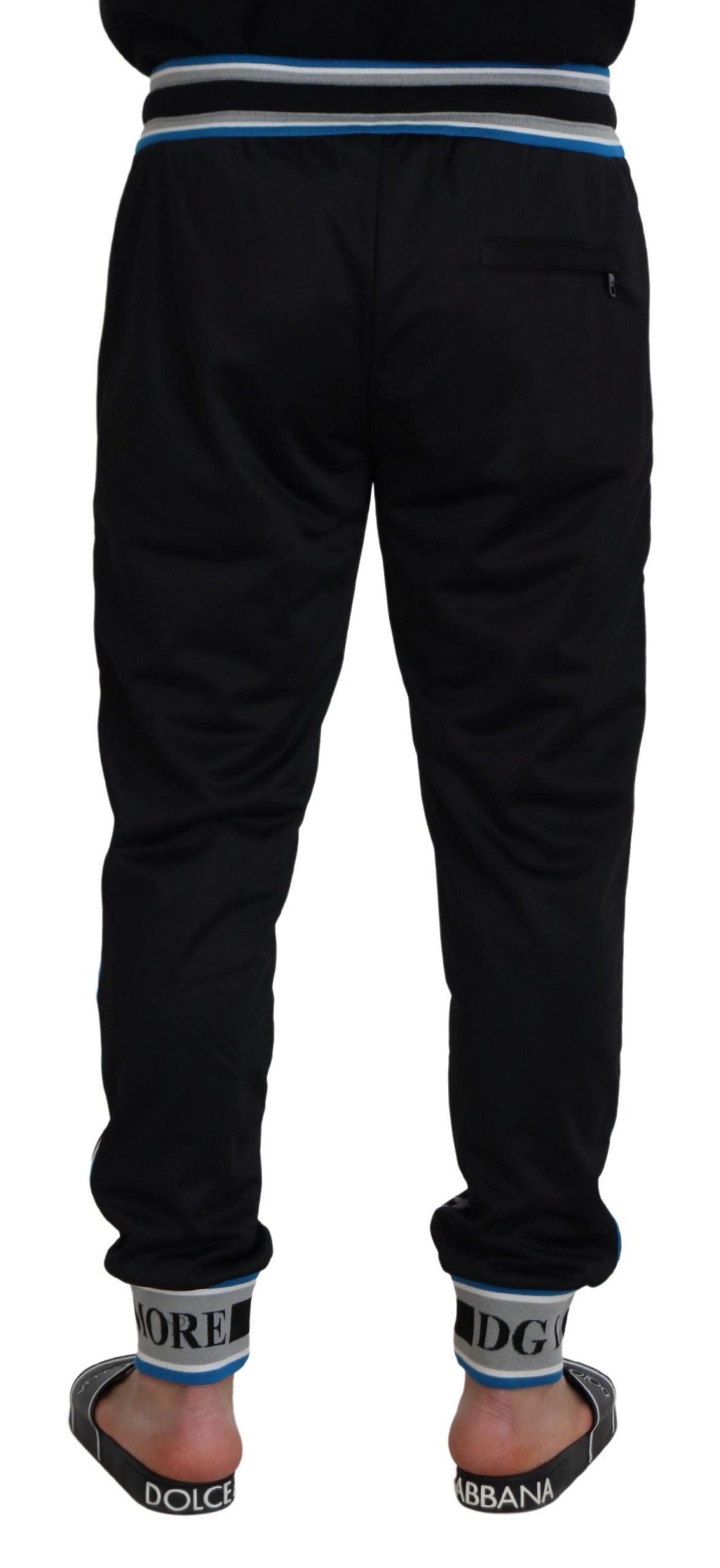 Multicolor DG King Leopard Print Jogger Pants - ventzia