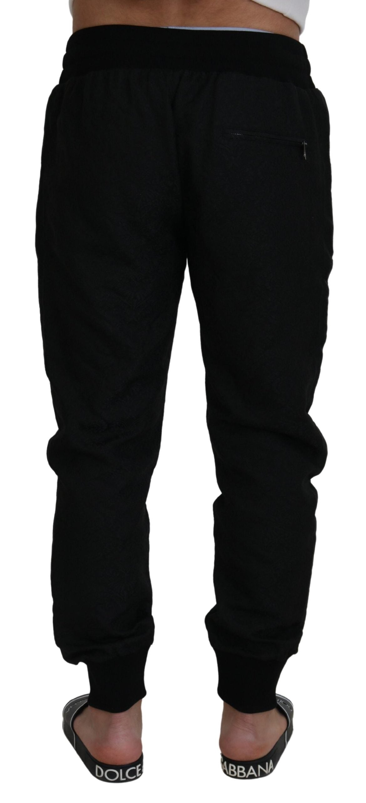 Black Men Casual Jogger Pants - ventzia