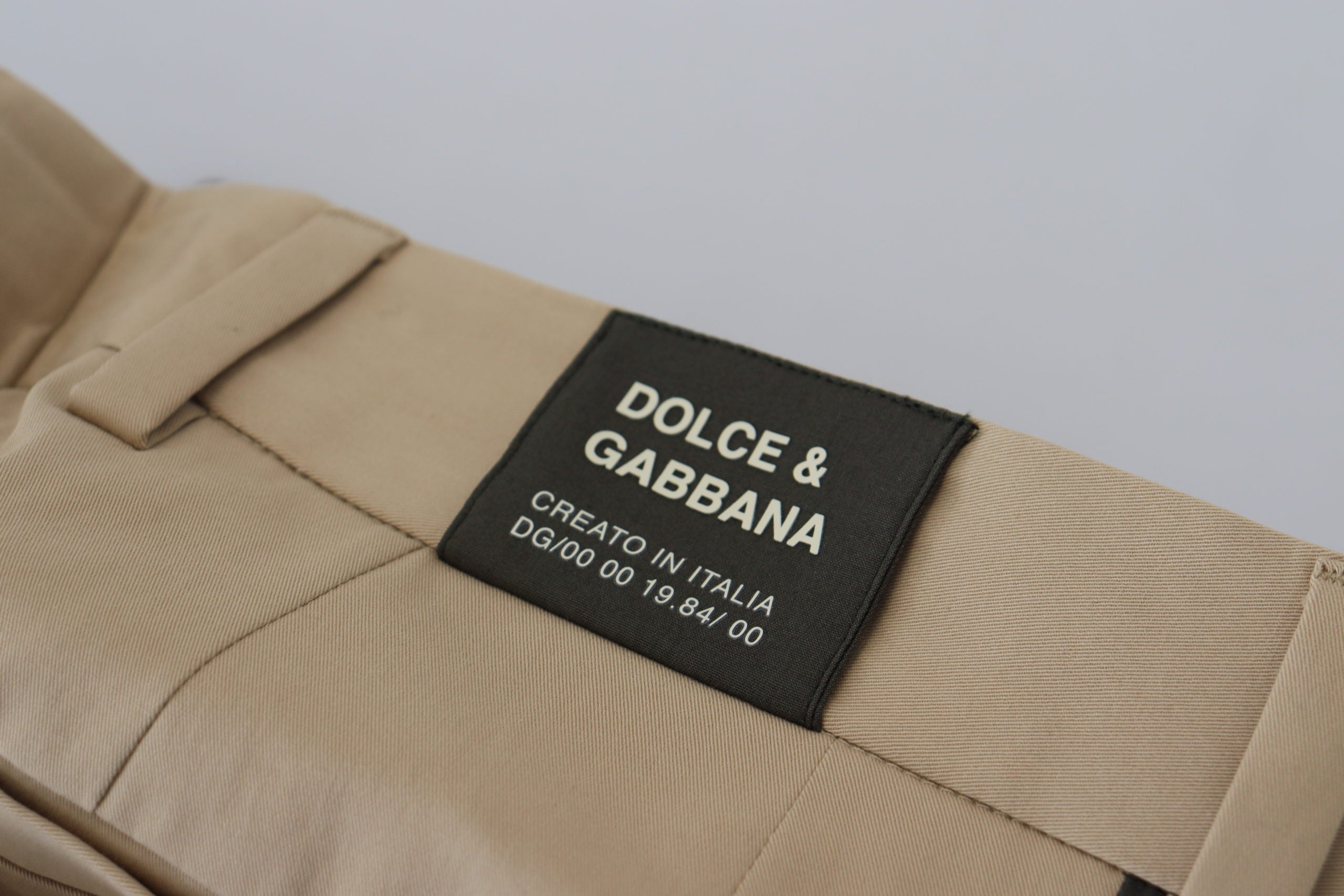 Brown Black Cotton Chino Men Pants - ventzia