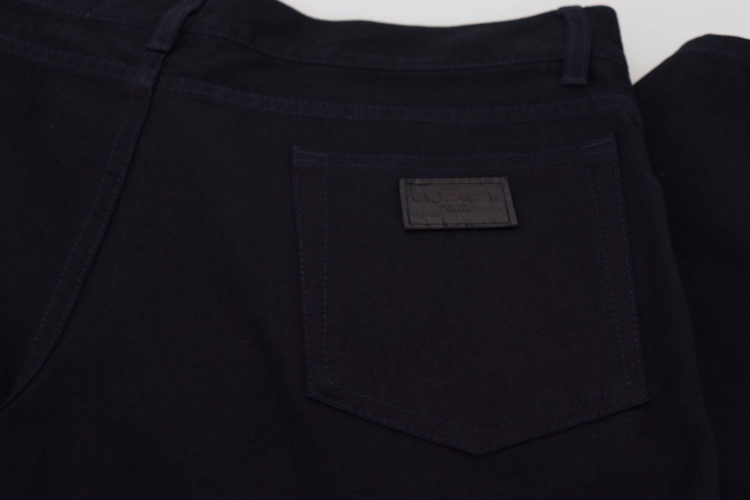 Black Cotton Skinny Casual Denim Jeans - ventzia