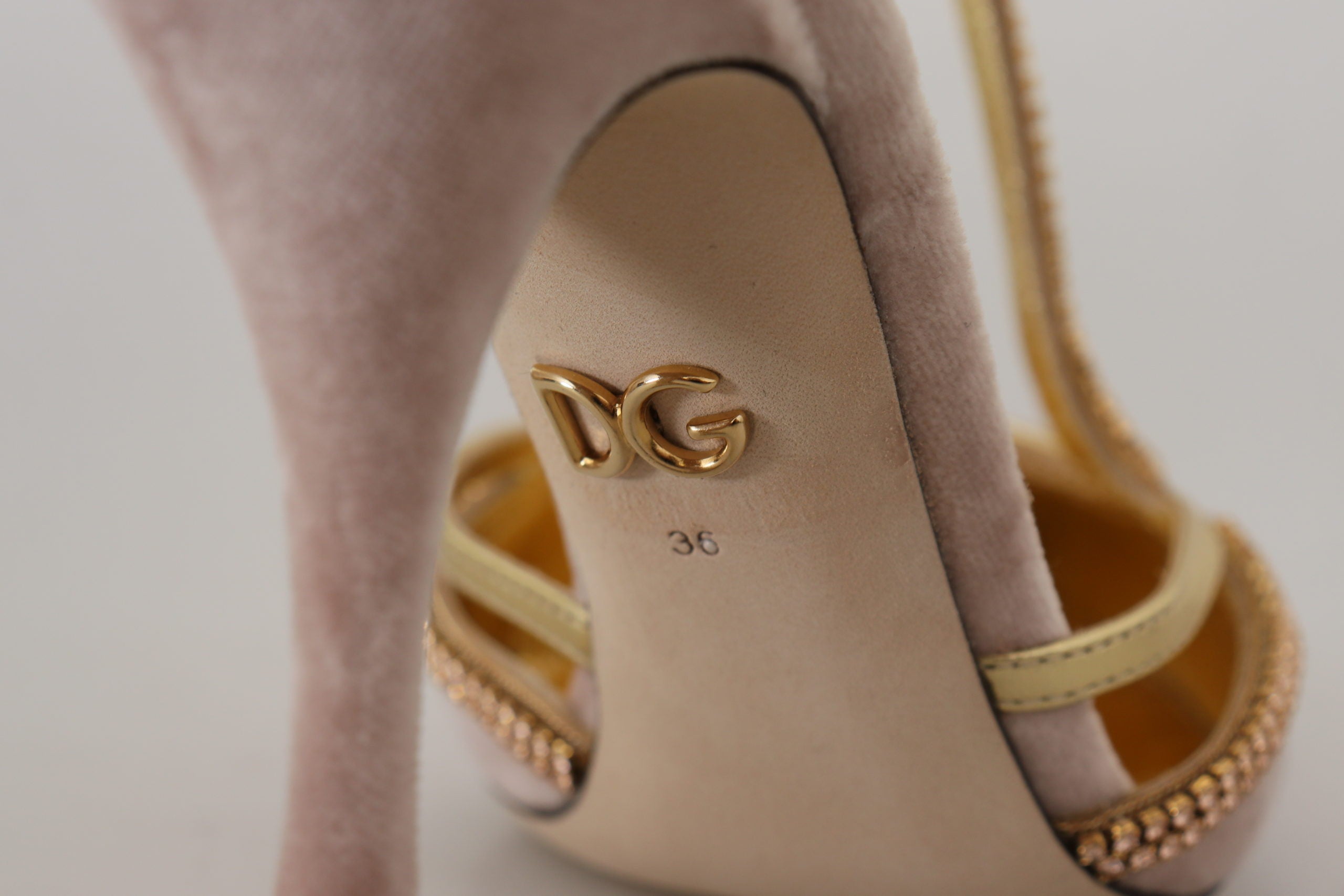 Pink Crystal T-strap Heels Pumps Shoes - ventzia