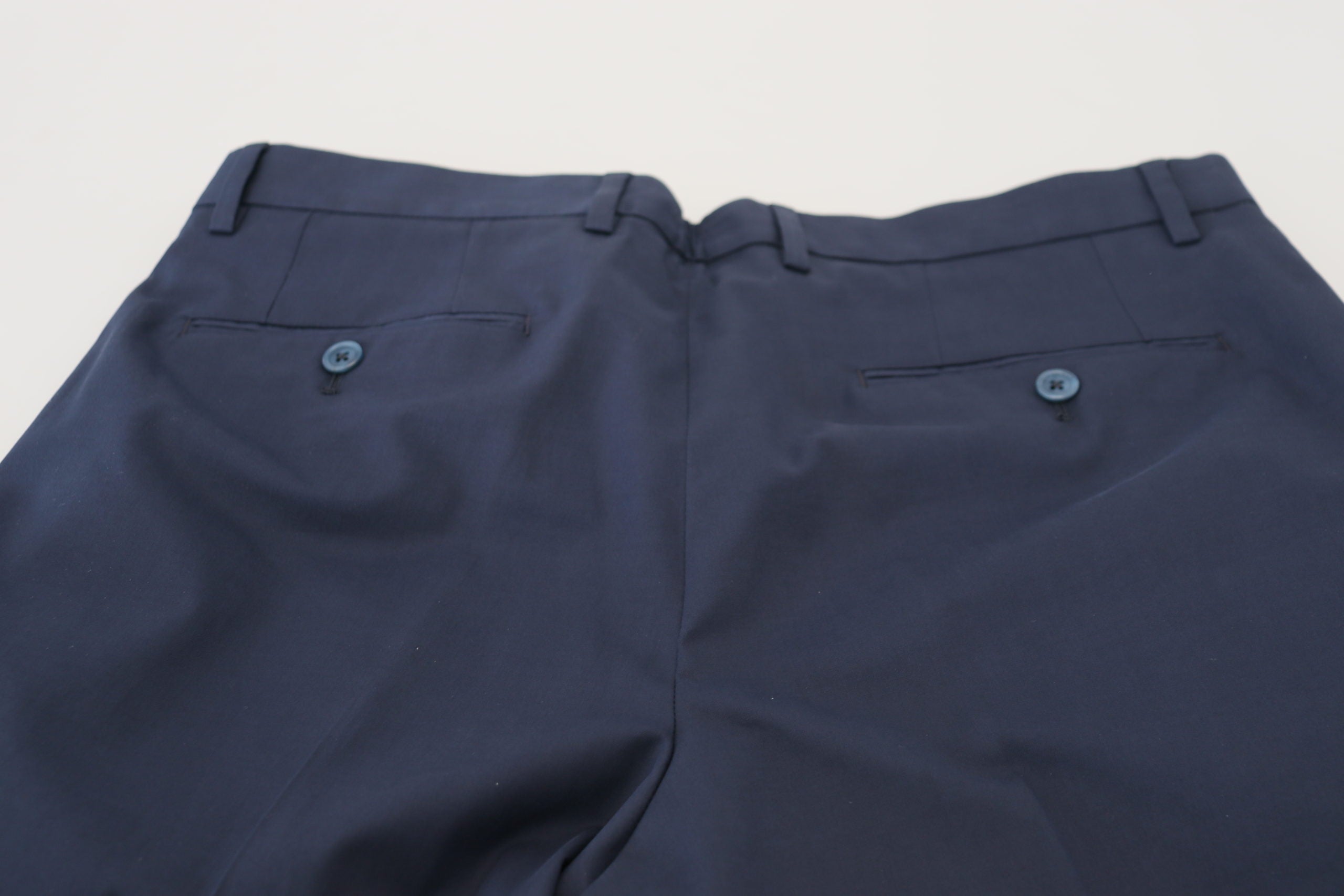 Blue Chinos Cotton Stretch Casual Shorts - ventzia
