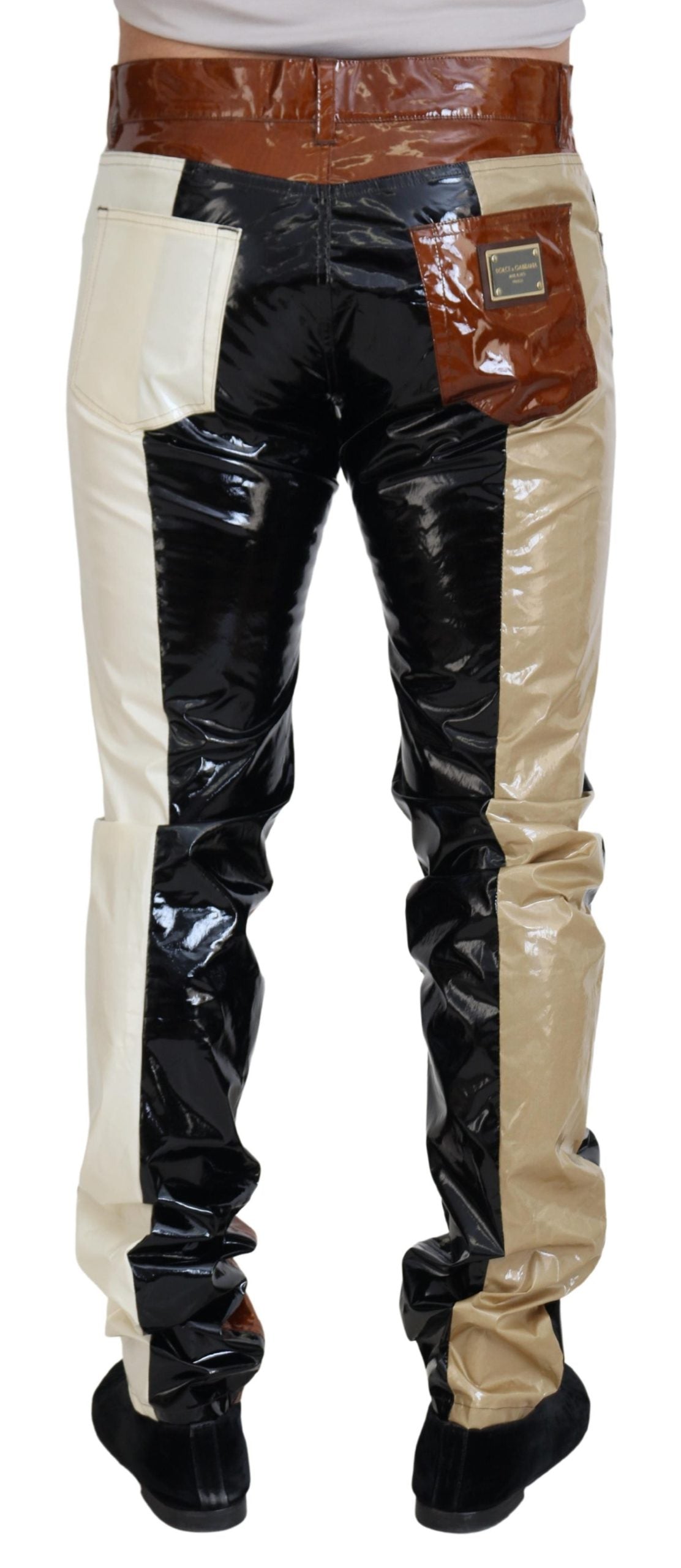 Multicolor Shining Slim Fit Men Denim Jeans - ventzia