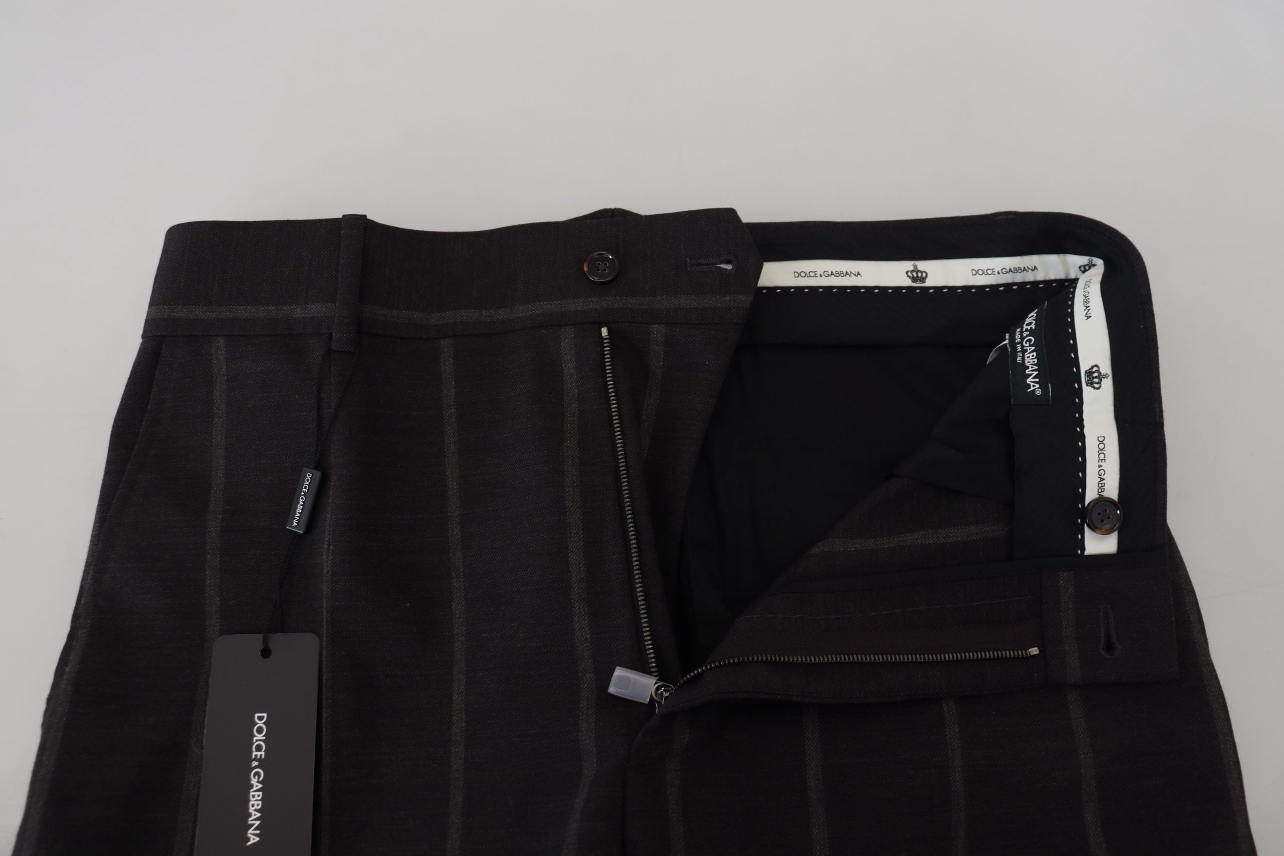 Black Wool Chino Formal Men Pants - ventzia