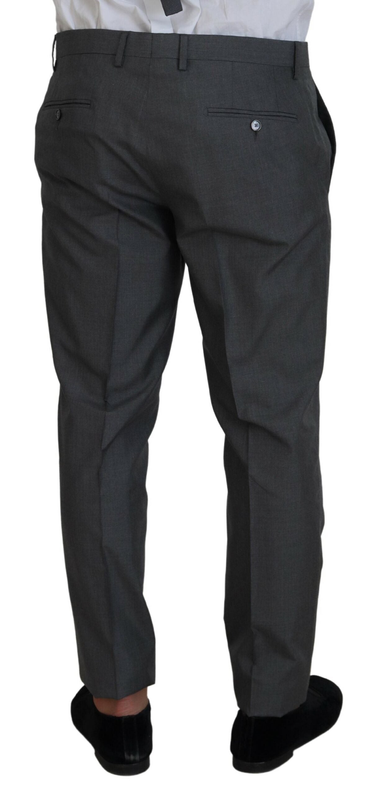 Gray MARTINI 3 Piece Slim Fit Suit - ventzia