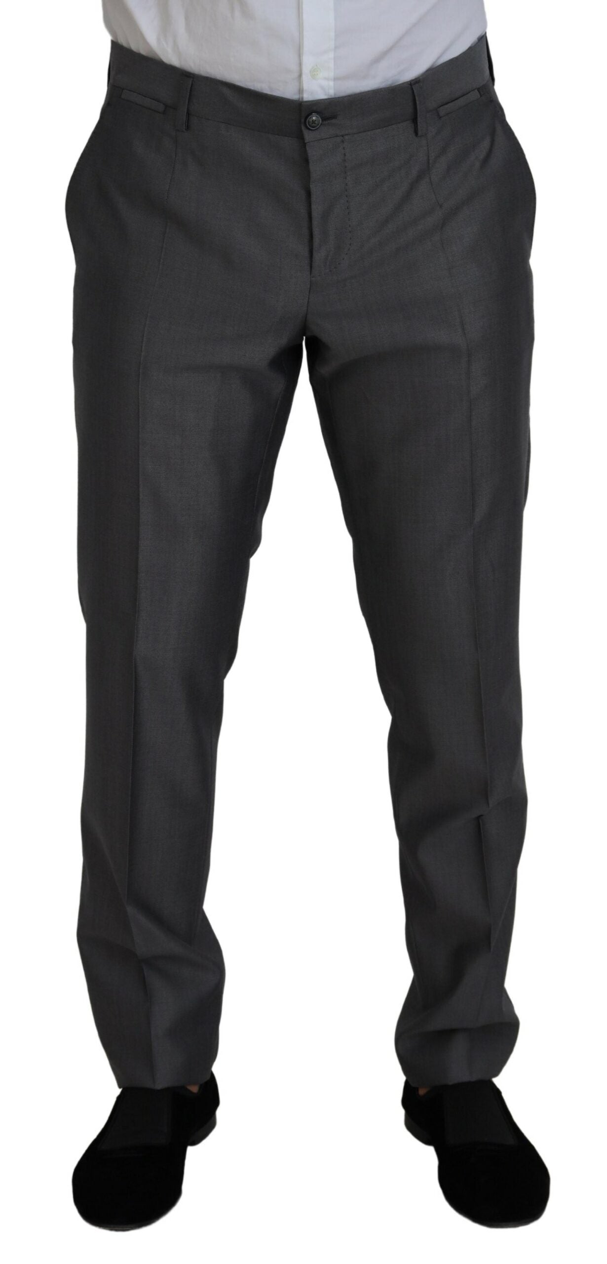 Gray SICILIA 3 Piece Slim Fit Suit - ventzia