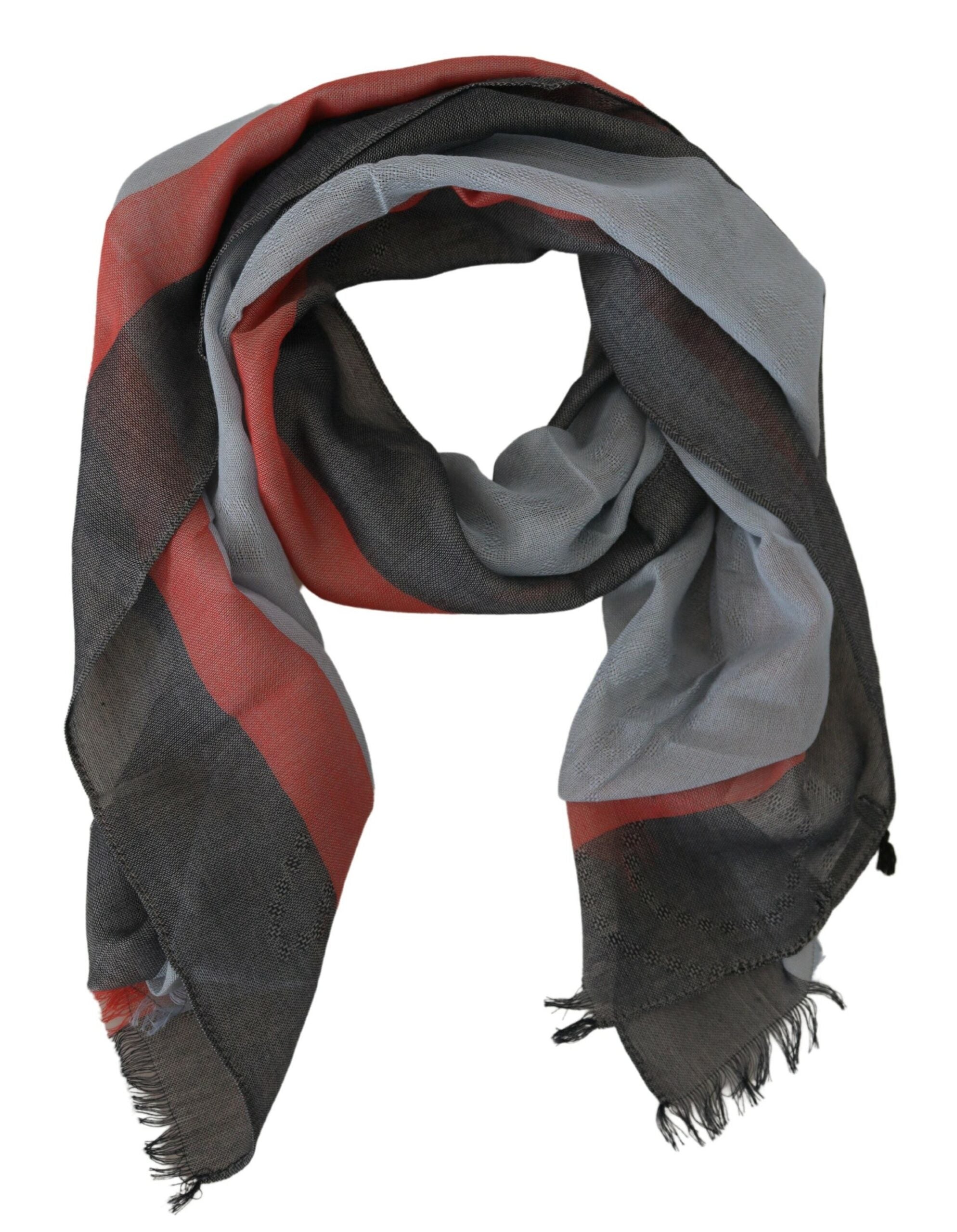 Multicolor Cotton Shawl Wrap Scarf - ventzia