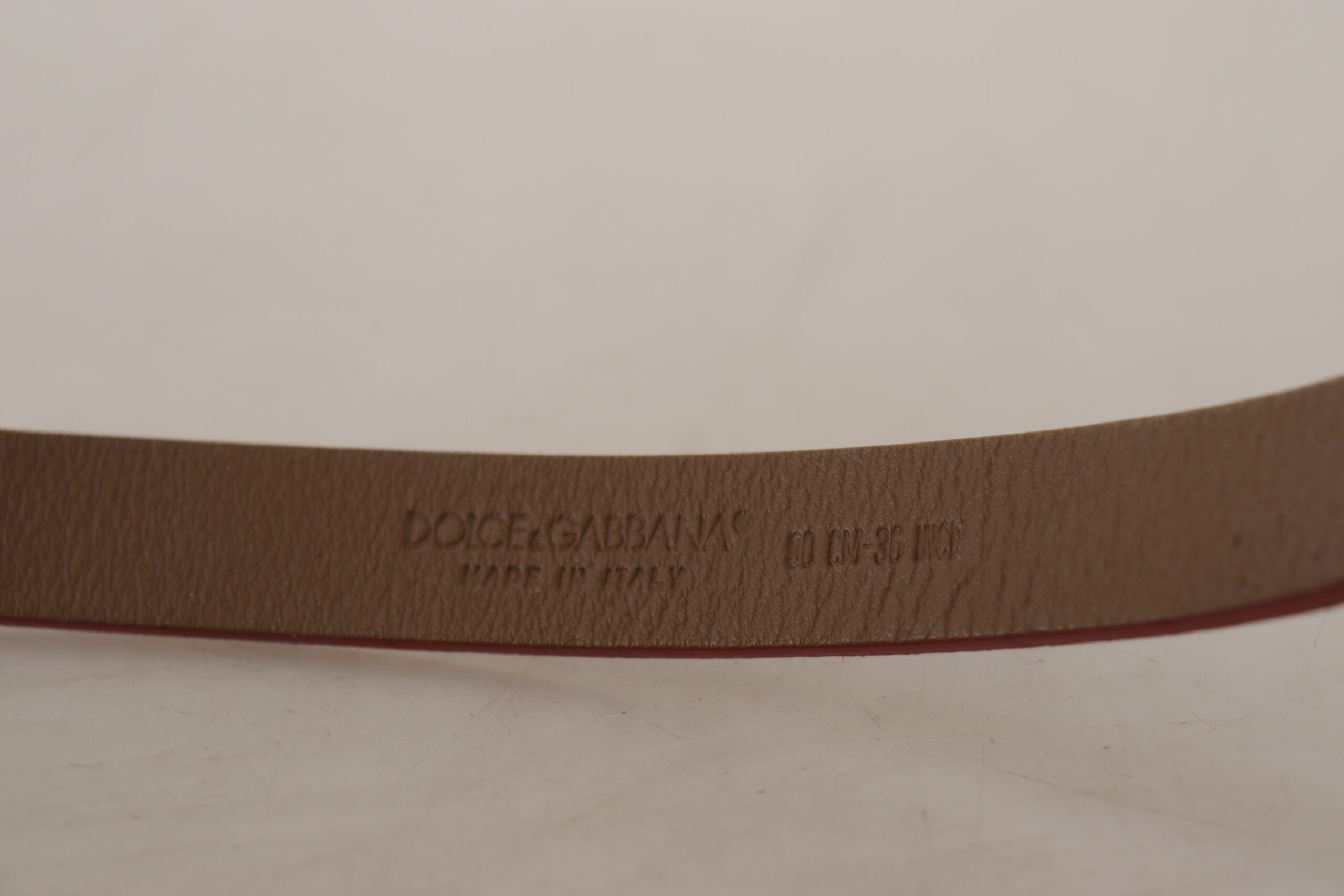 Brown Logo Engraved Metal Waist Buckle Belt - ventzia