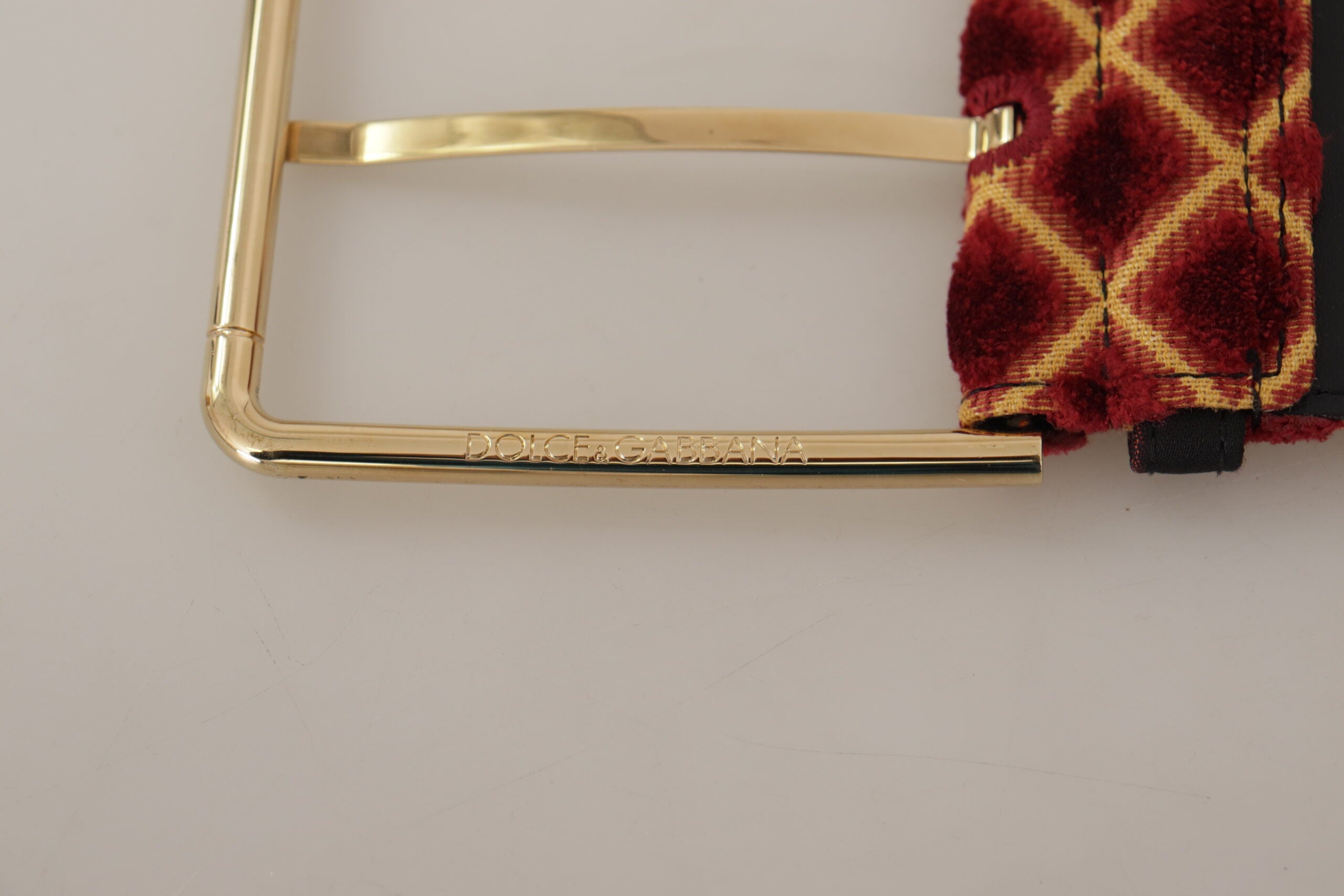 Multicolor Wide Leather Floral Gold Metal Buckle Belt - ventzia