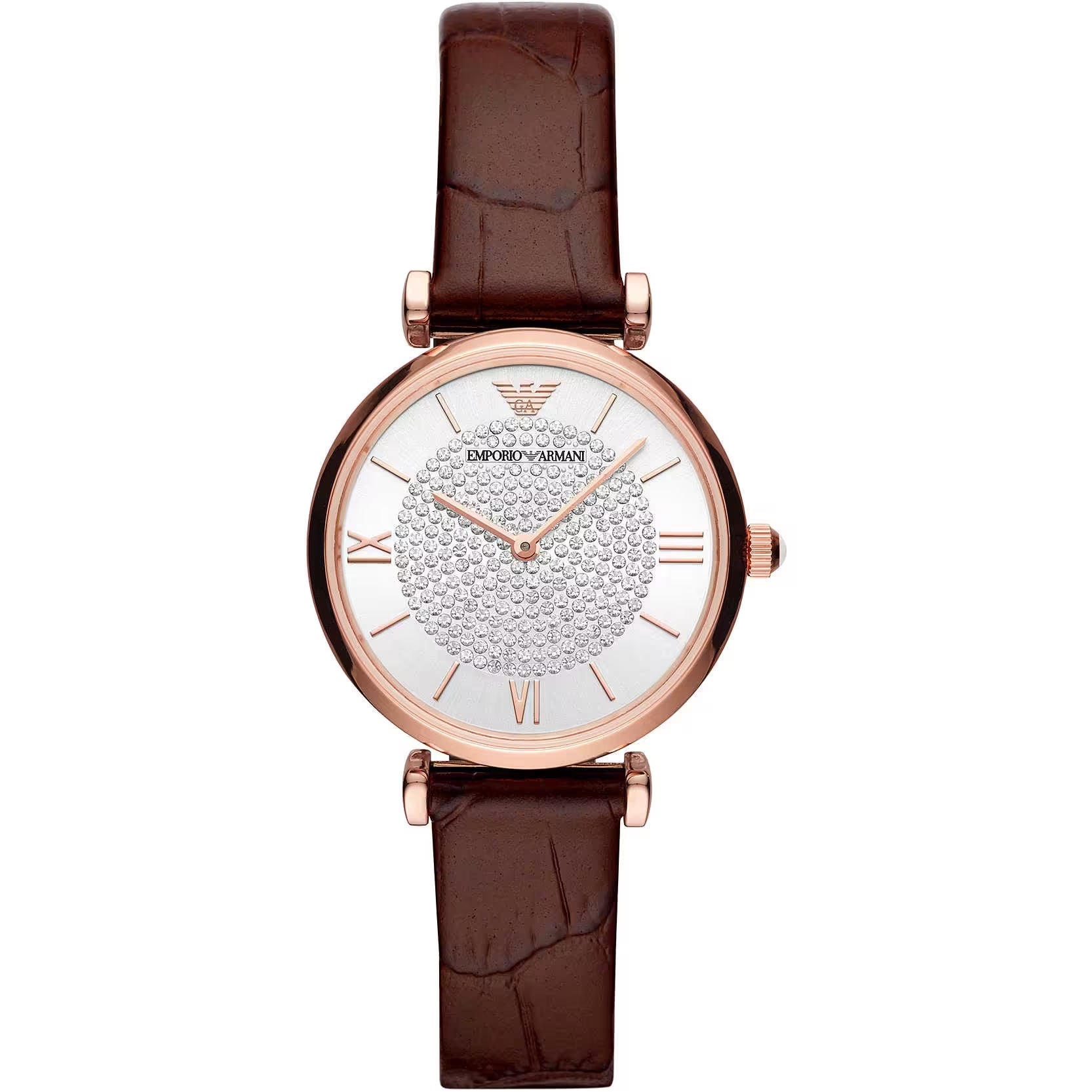 Elegant Bordeaux Leather Watch for Women - ventzia