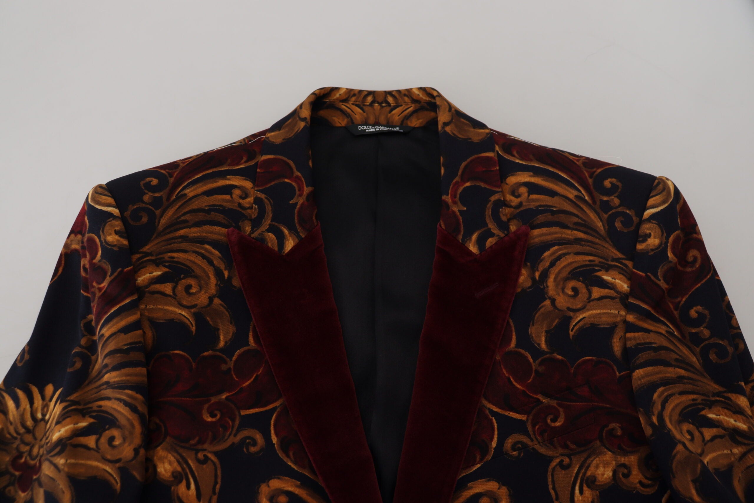 Multicolor Floral Single Breasted Martini Blazer - ventzia