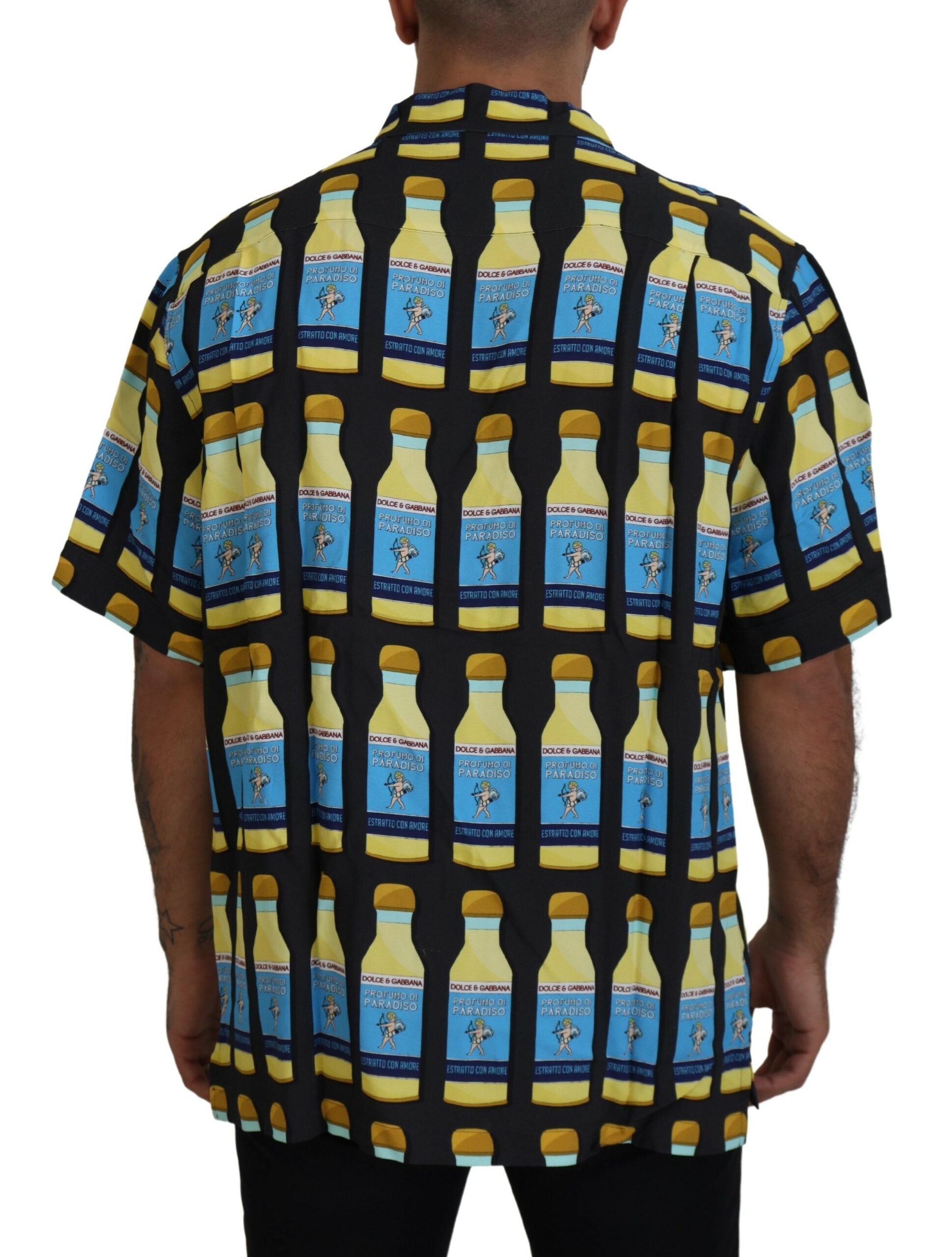 Multicolor Printed Viscose Casual Shirt - ventzia