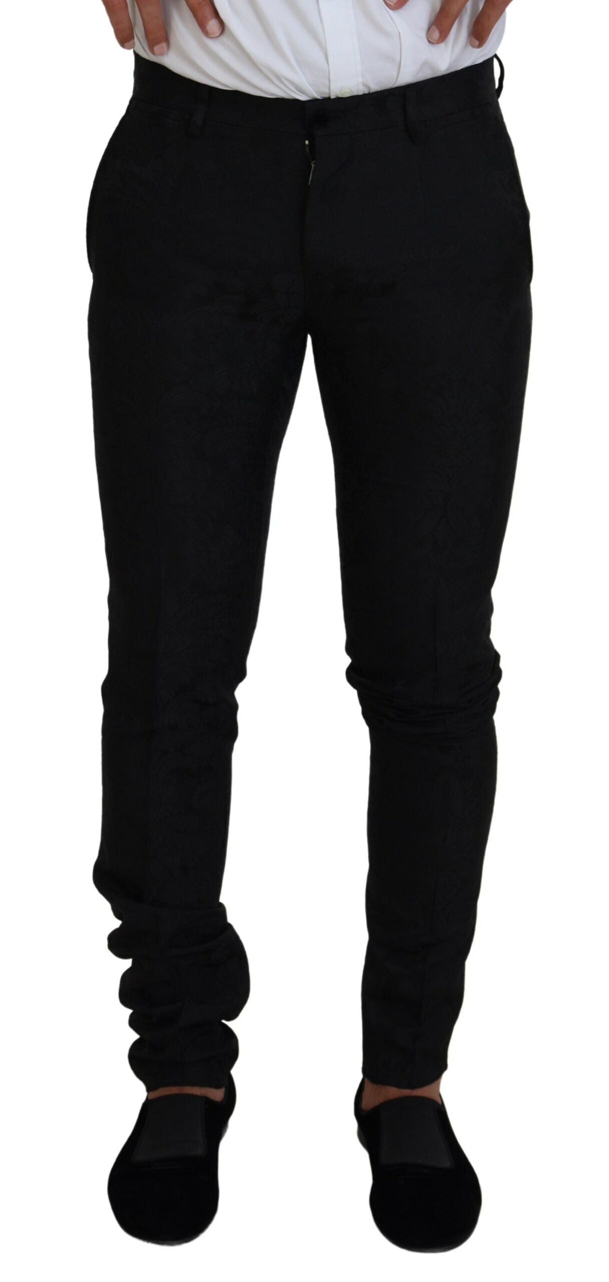 Black Polyester Men 2 Piece MARTINI Suit - ventzia