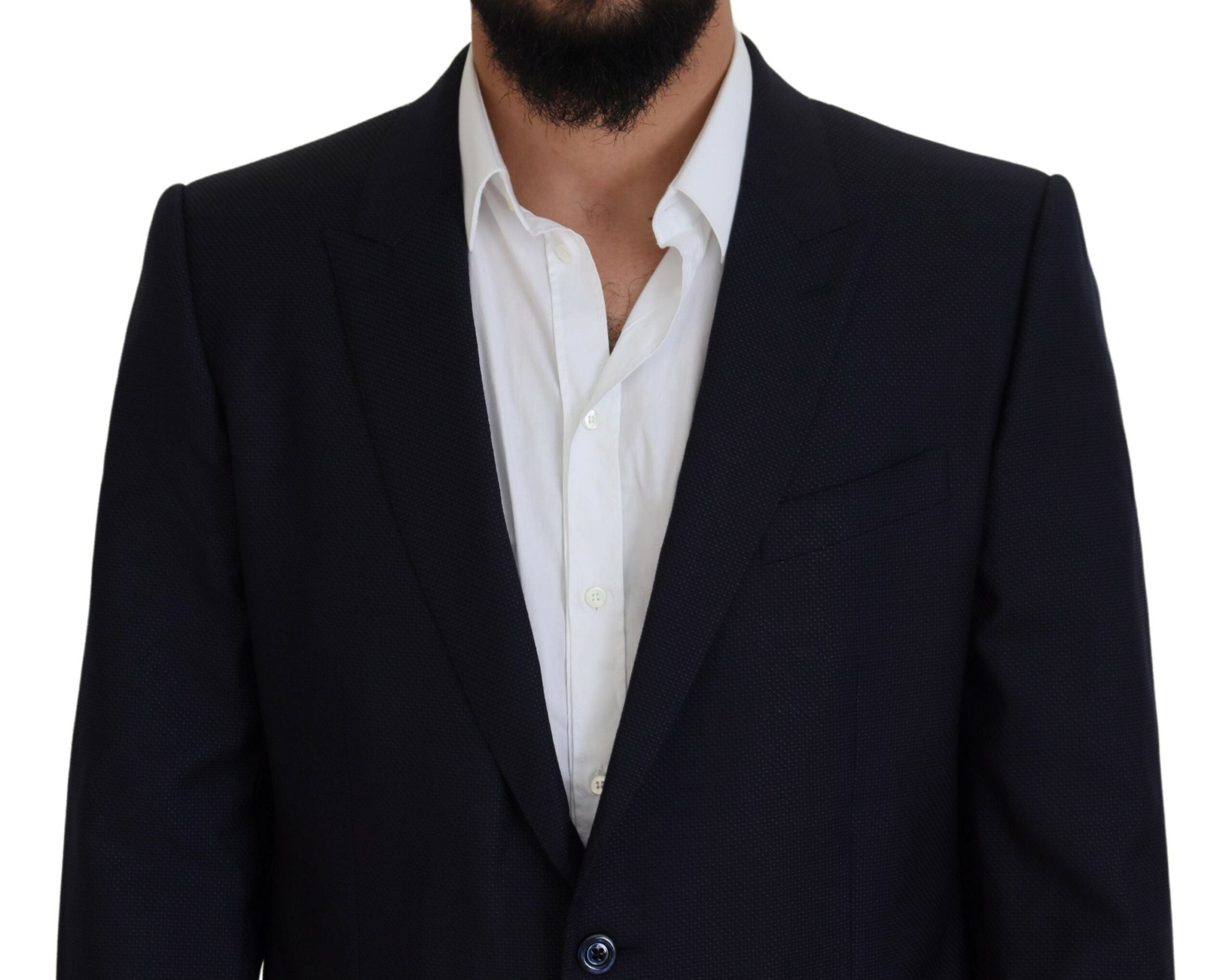 Blue Single Breasted 2 Piece MARTINI Suit - ventzia