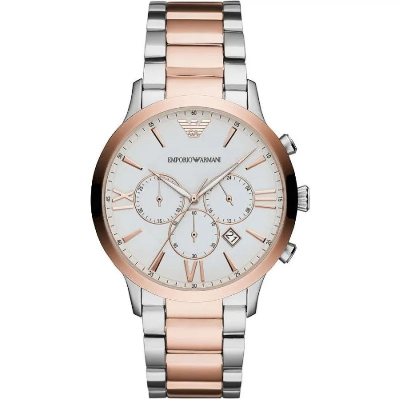 Elegant Two-Tone Timepiece for Men - ventzia