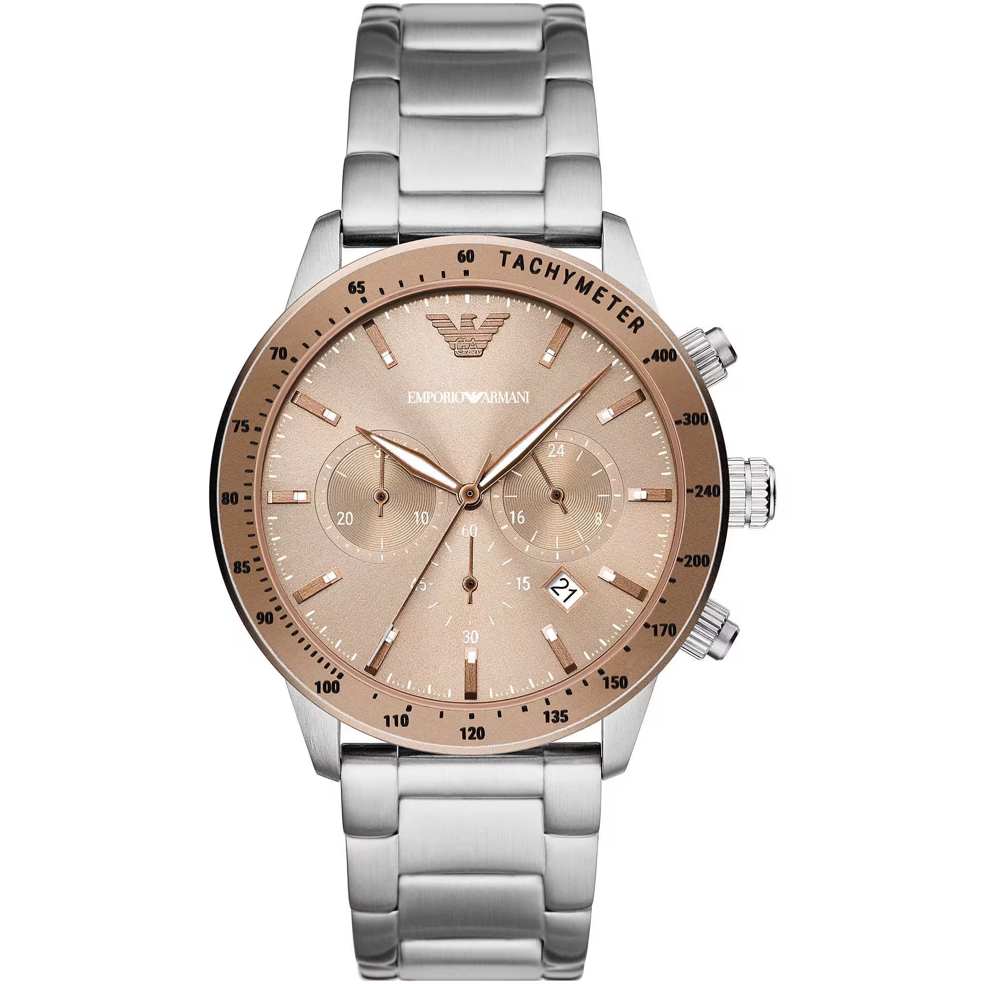 Classic Chronograph Steel Men's Watch - ventzia