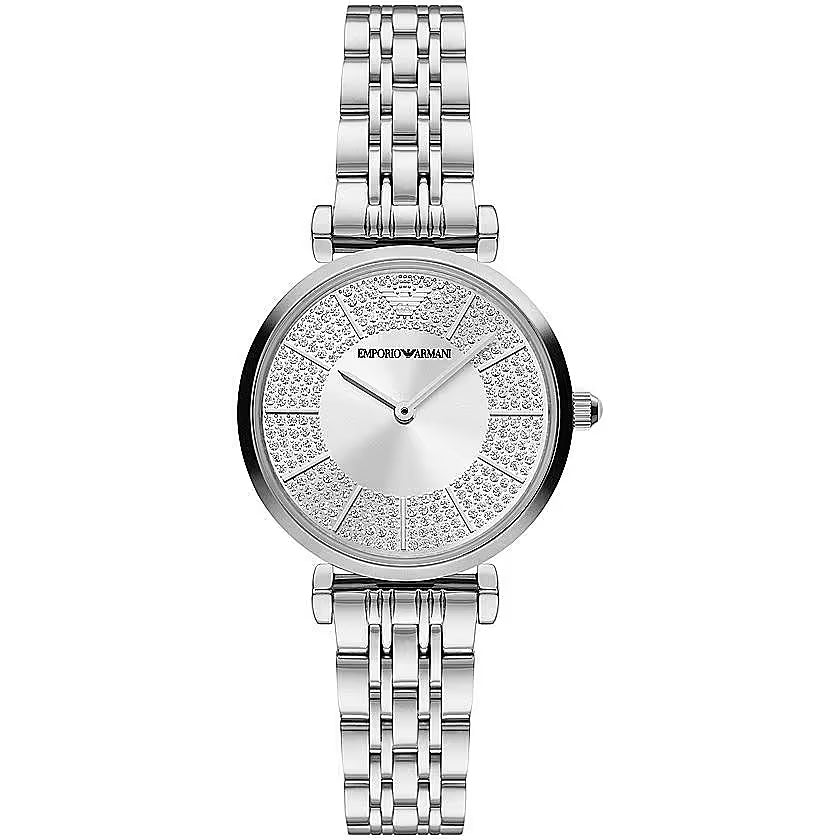 Elegant Silver-Toned Women's Watch - ventzia