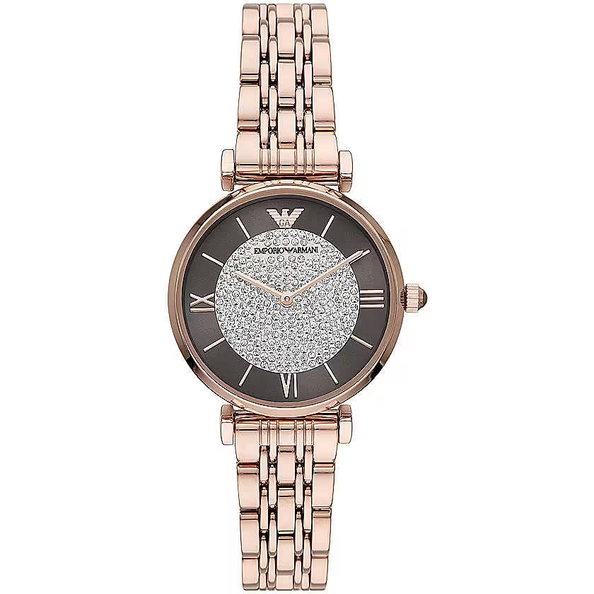 Elegant Rose Gold-Tone Ladies Watch - ventzia