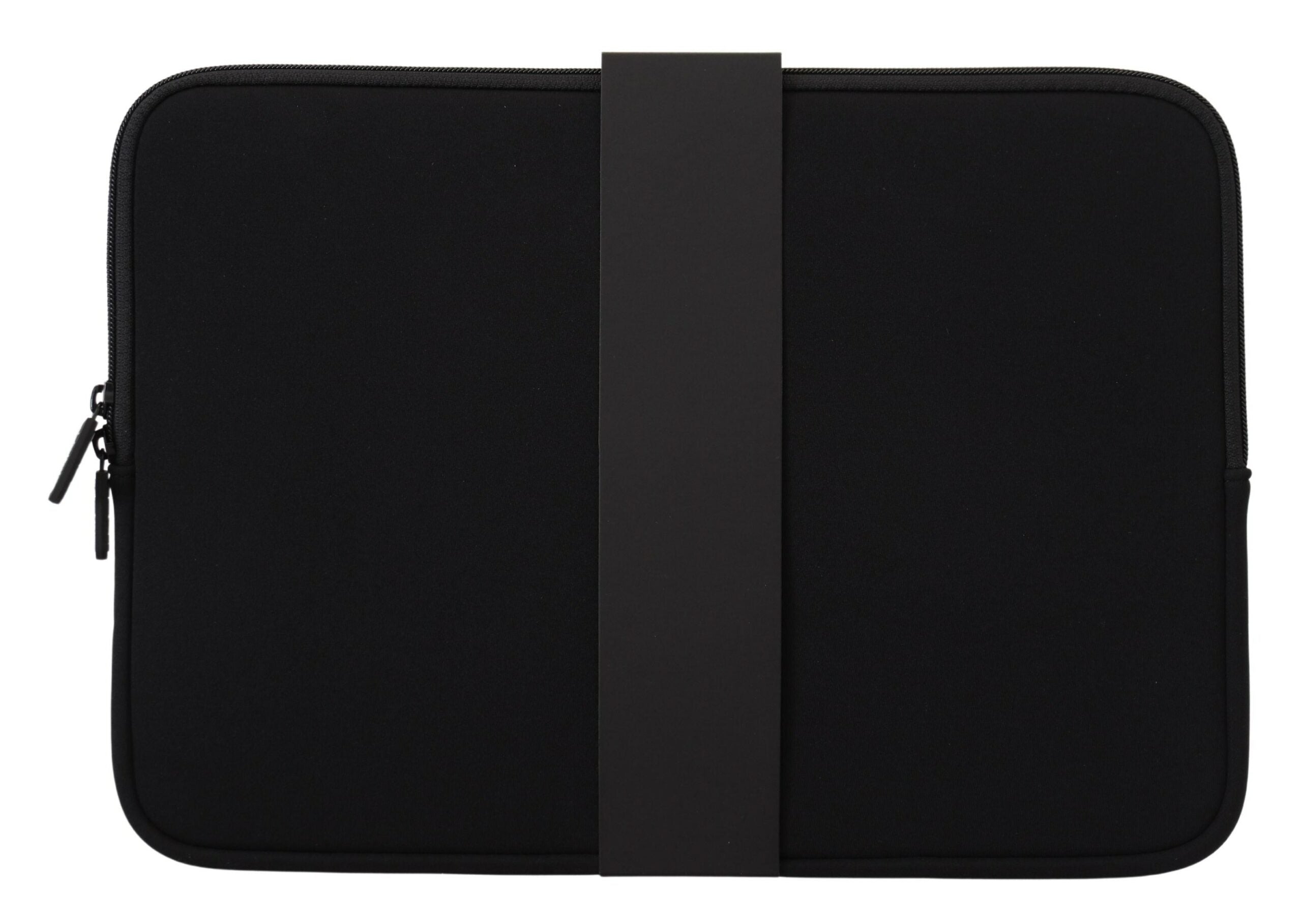 Black Padded Pouch Bag Zipper Cover Sleeve Case - ventzia