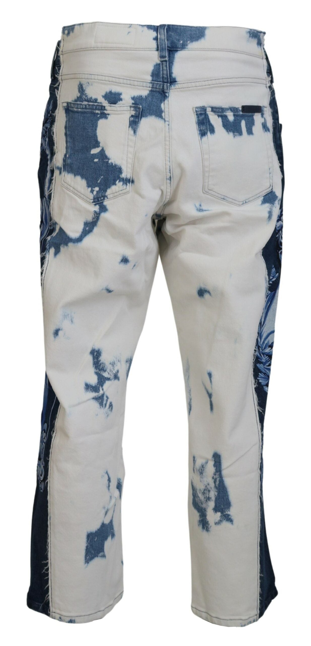 Blue Ceasar Denim Cotton Loose Fit Jeans - ventzia