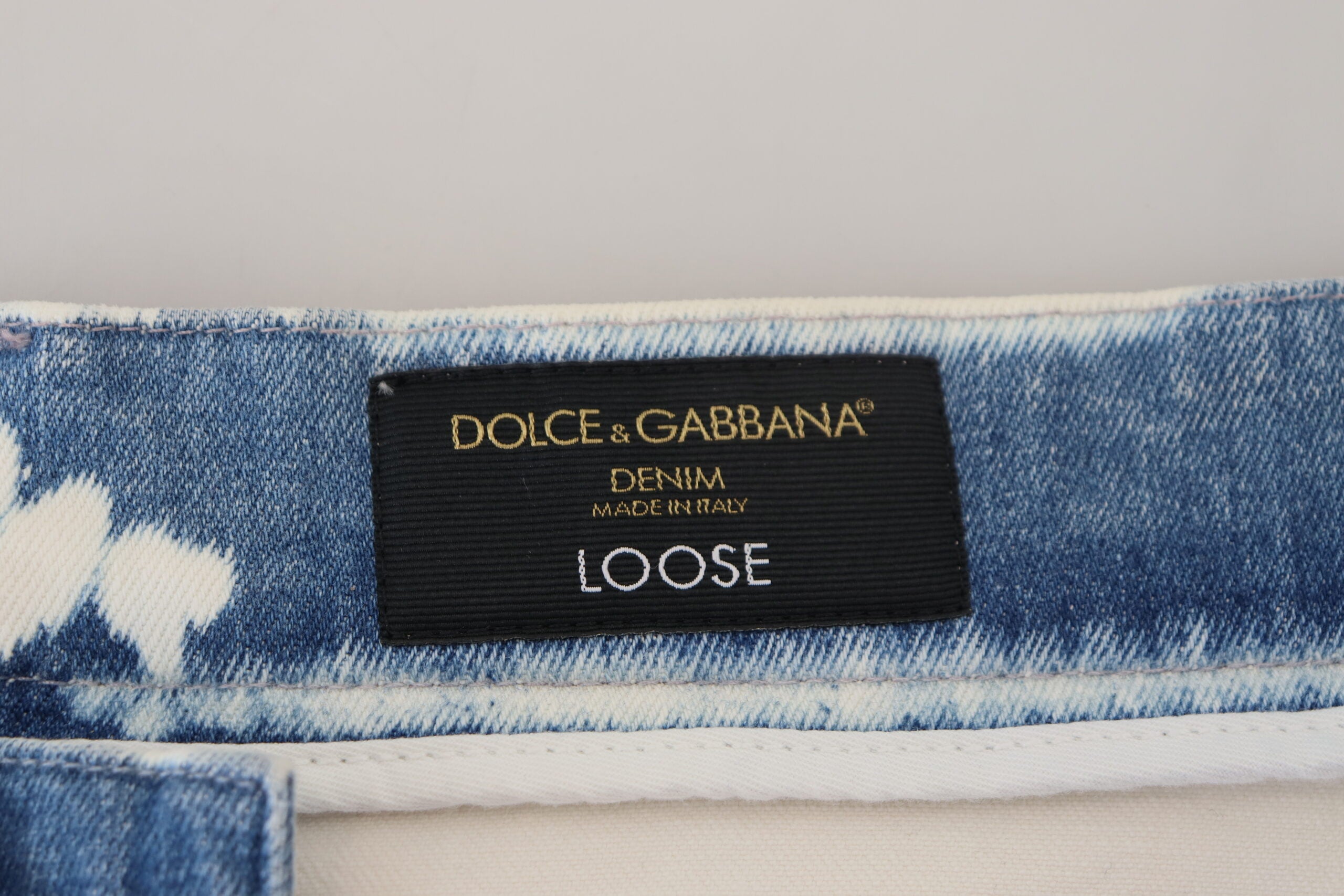 Blue Ceasar Denim Cotton Loose Fit Jeans - ventzia