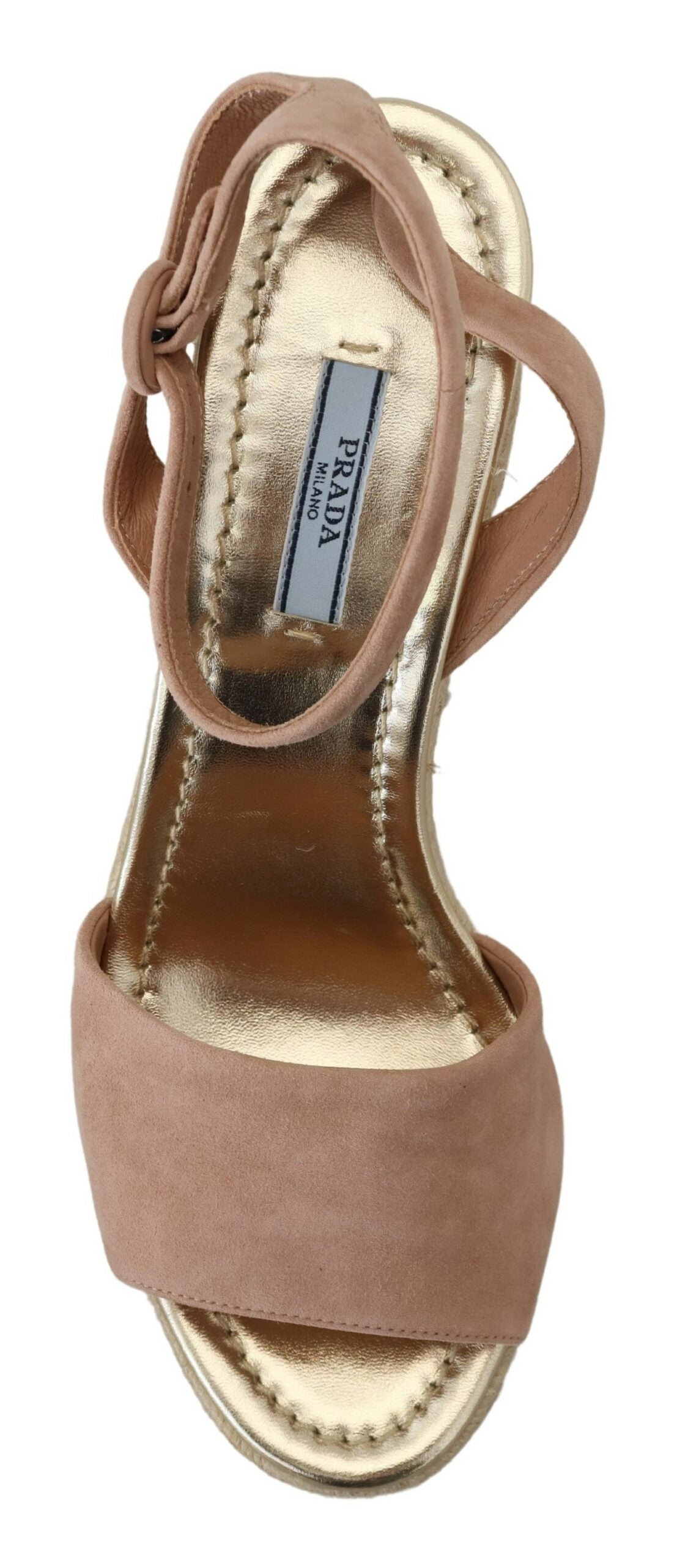 Pink Suede Leather Ankle Strap Sandals - ventzia