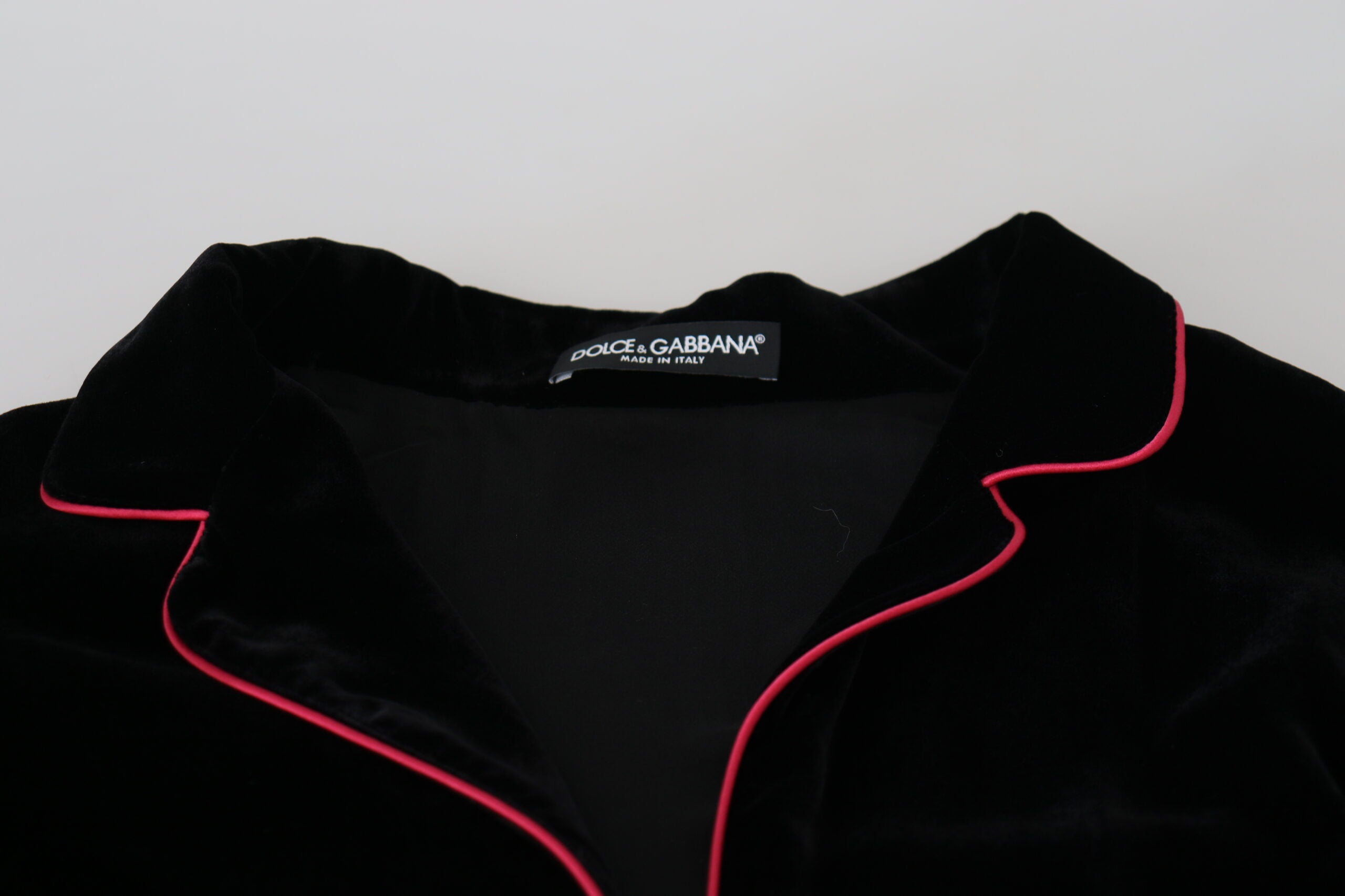 Black Button Belted Blazer Viscose Jacket - ventzia