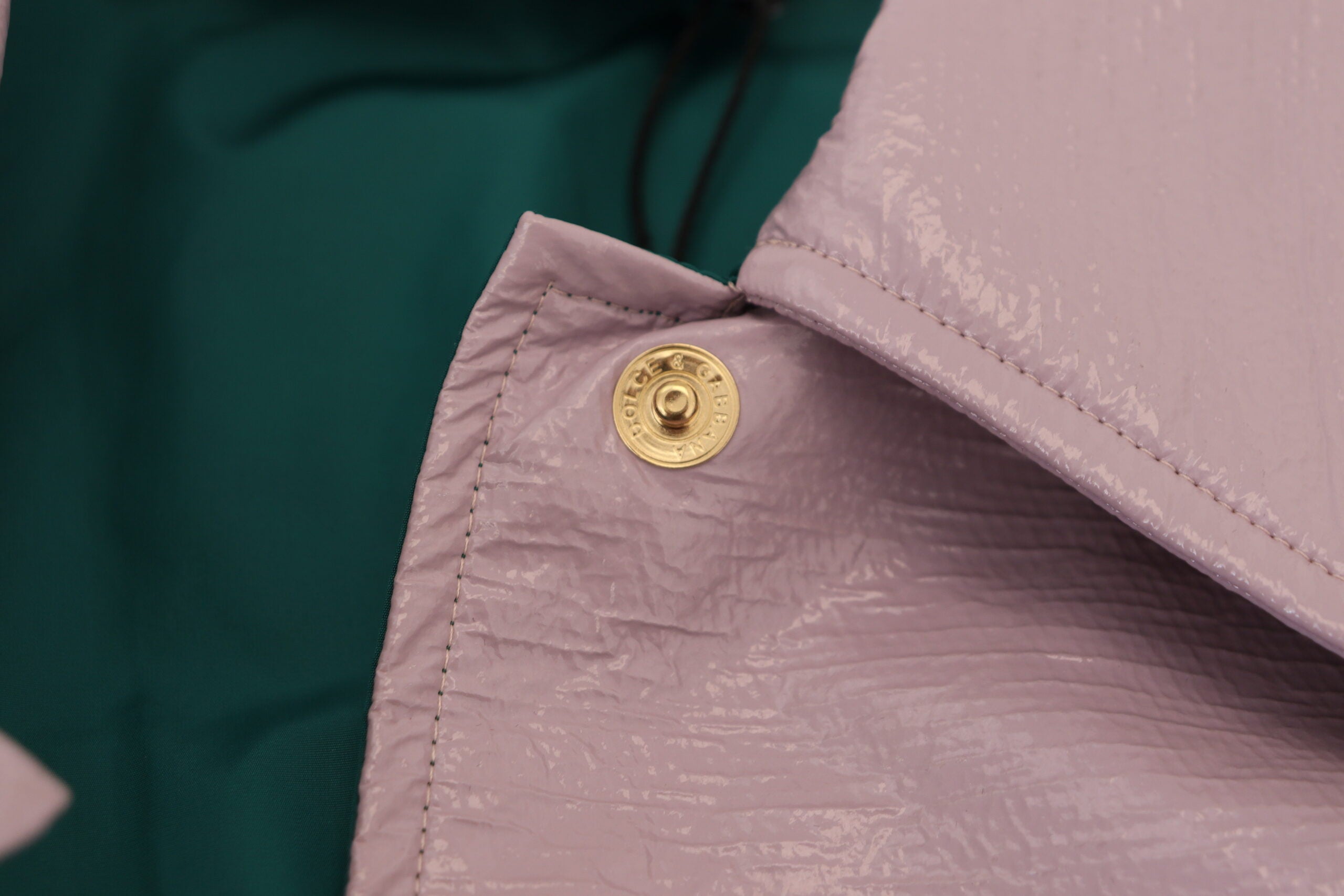 Purple Cotton Button Down Cropped Jacket - ventzia