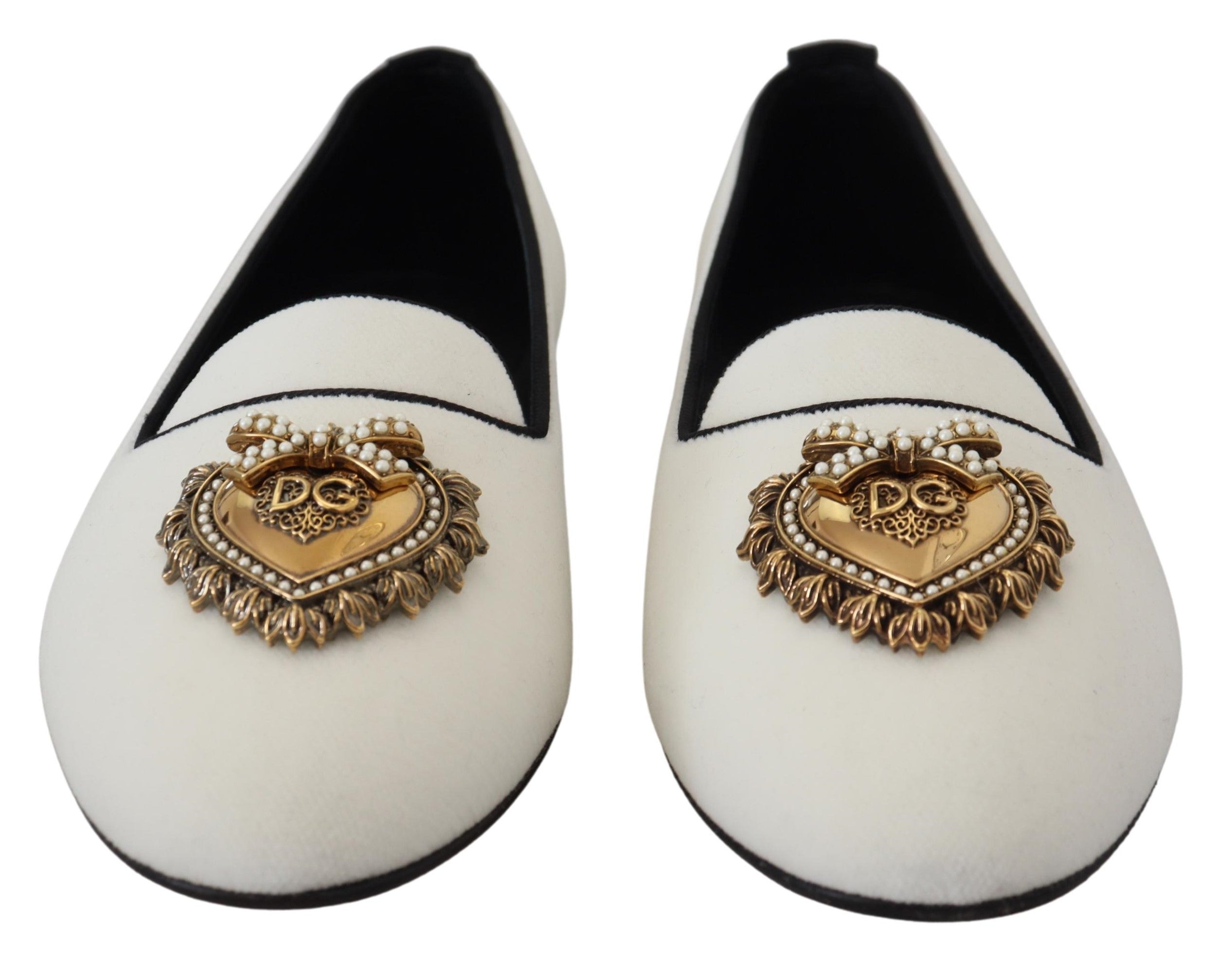 White Velvet Slip Ons Loafers Flats Shoes - ventzia