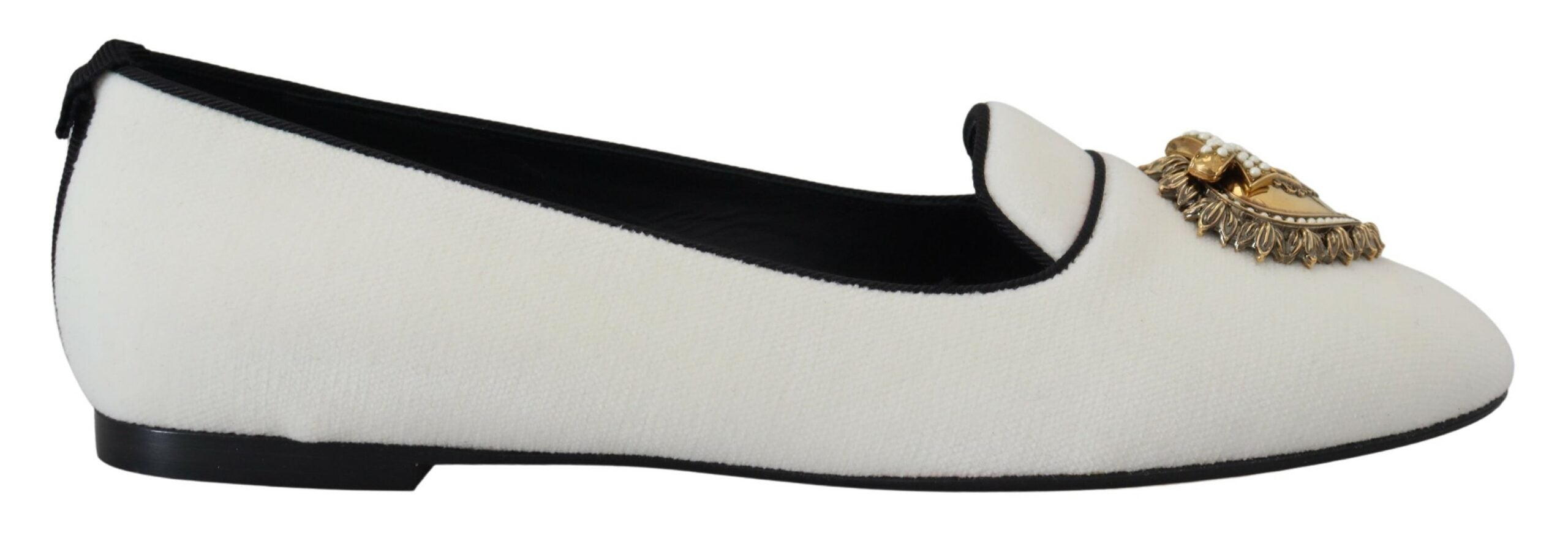 White Velvet Slip Ons Loafers Flats Shoes - ventzia