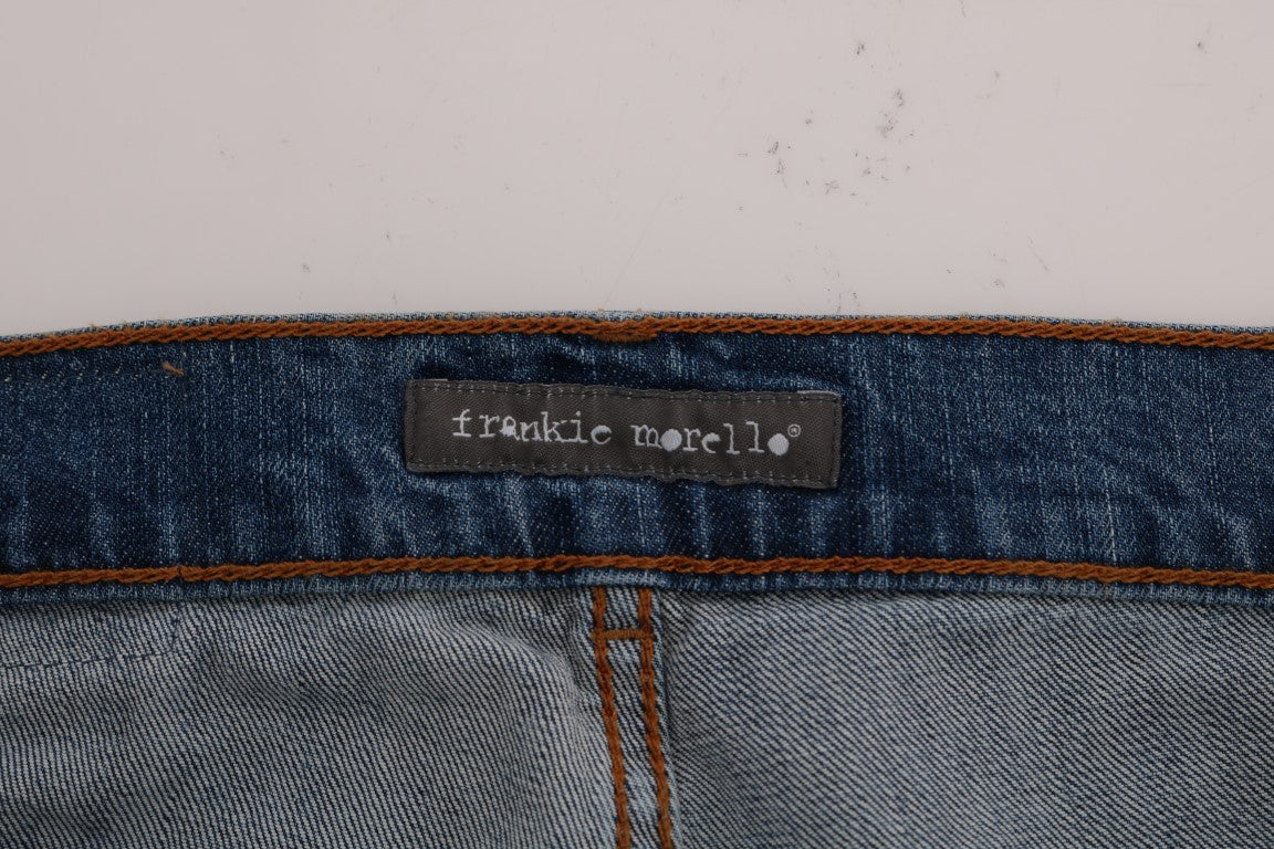 Svelte Italian Denim - Slim Fit Blue Jeans - ventzia