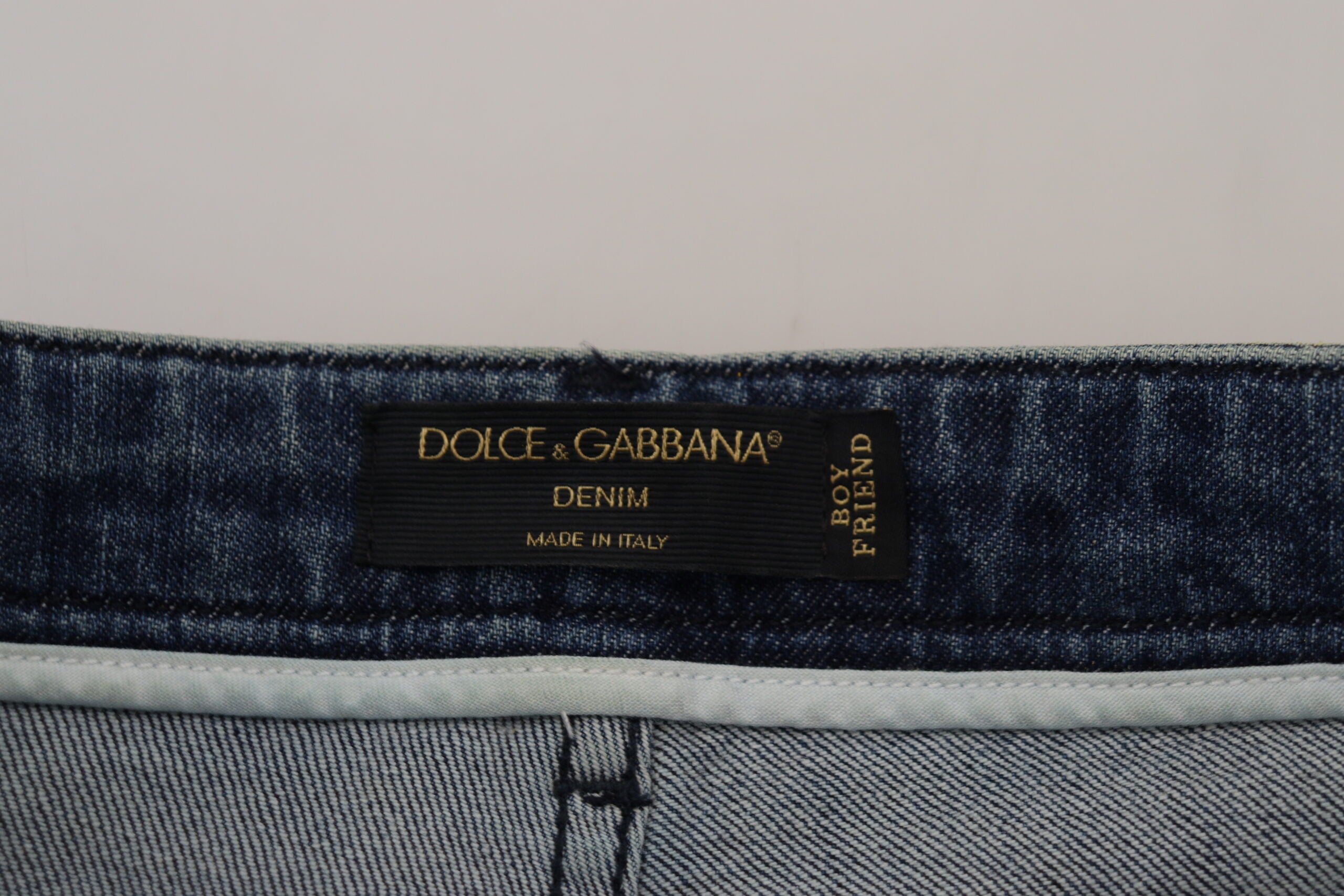 Yellow Leopard Cotton Straight Denim Jeans - ventzia