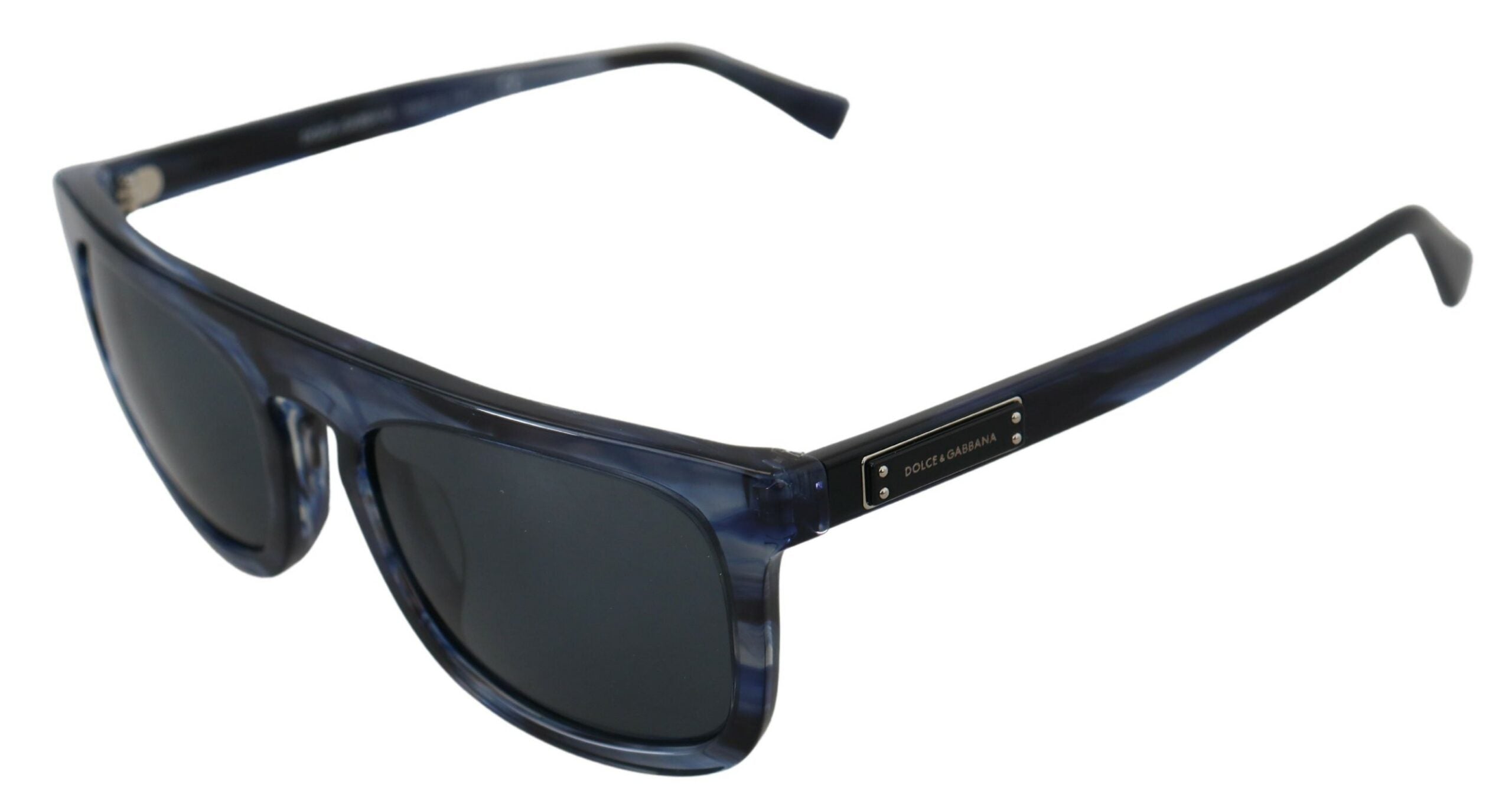 Blue DG4288 Acetate Full Rim Frame Sunglasses - ventzia