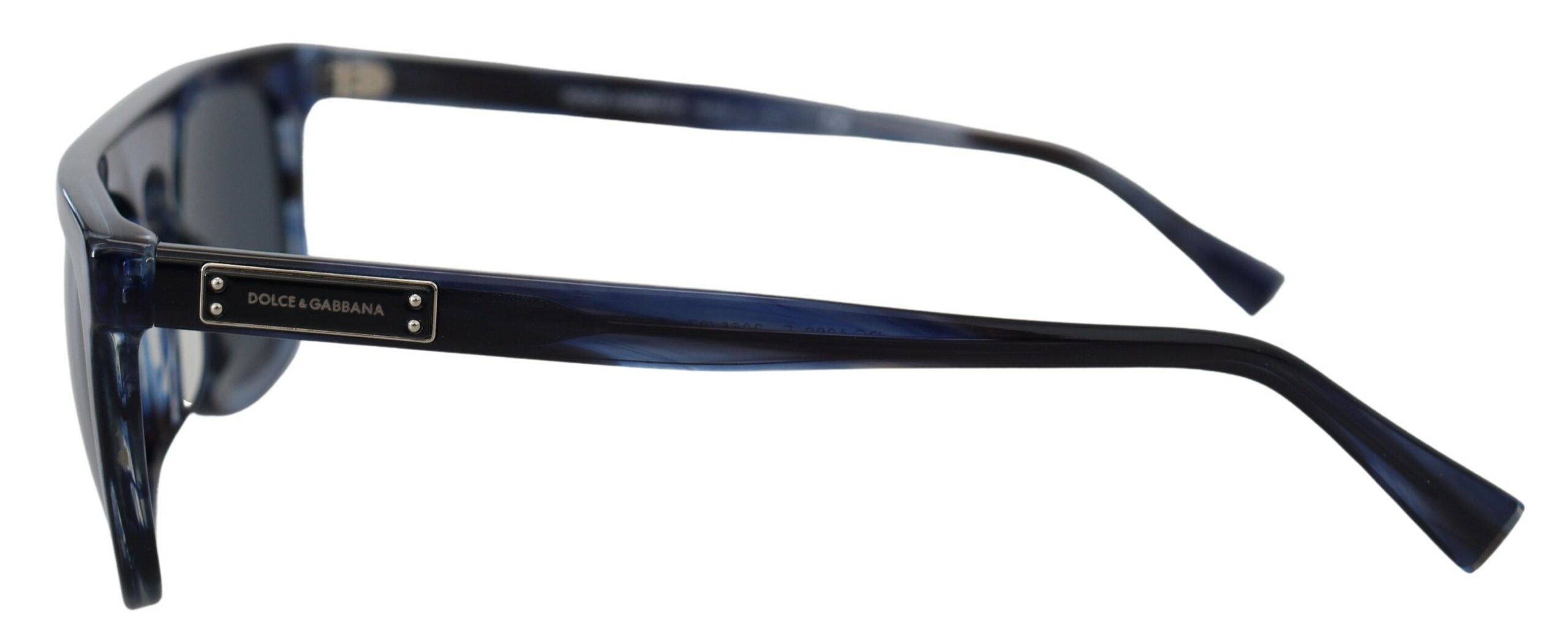 Blue DG4288 Acetate Full Rim Frame Sunglasses - ventzia