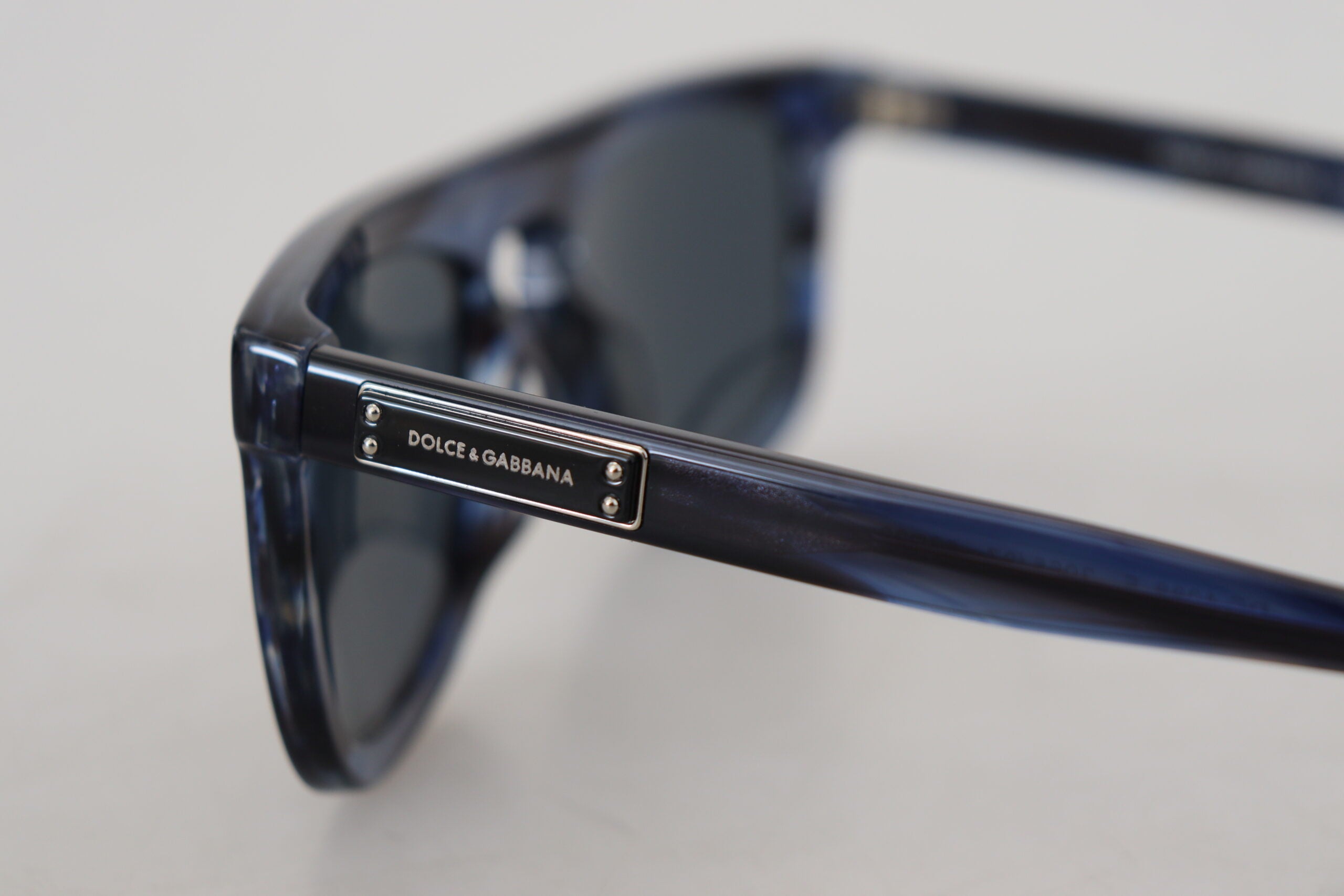 Blue DG4288 Acetate Full Rim Frame Sunglasses - ventzia