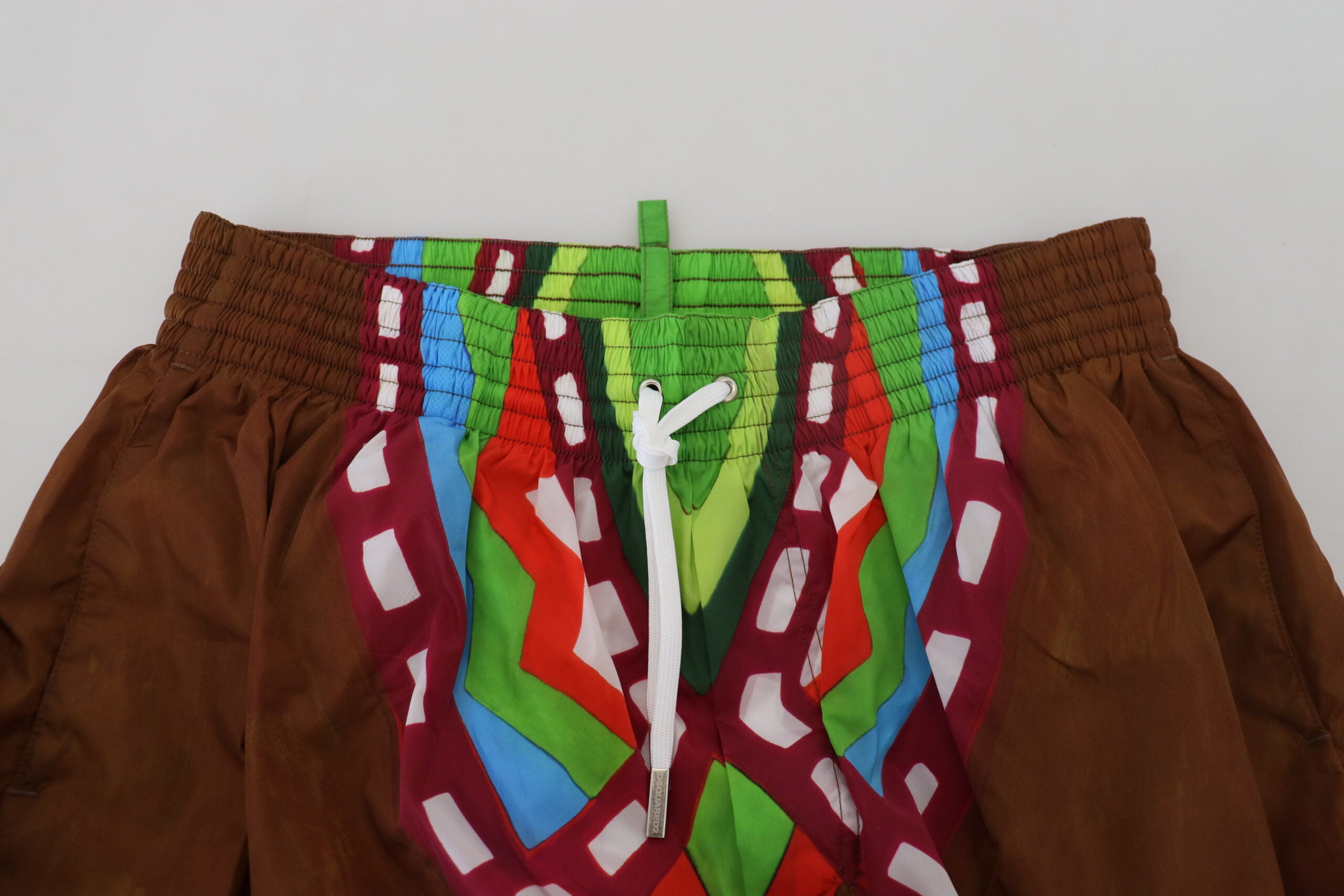 Multicolor Printed Men Beachwear Shorts Swimwear - ventzia