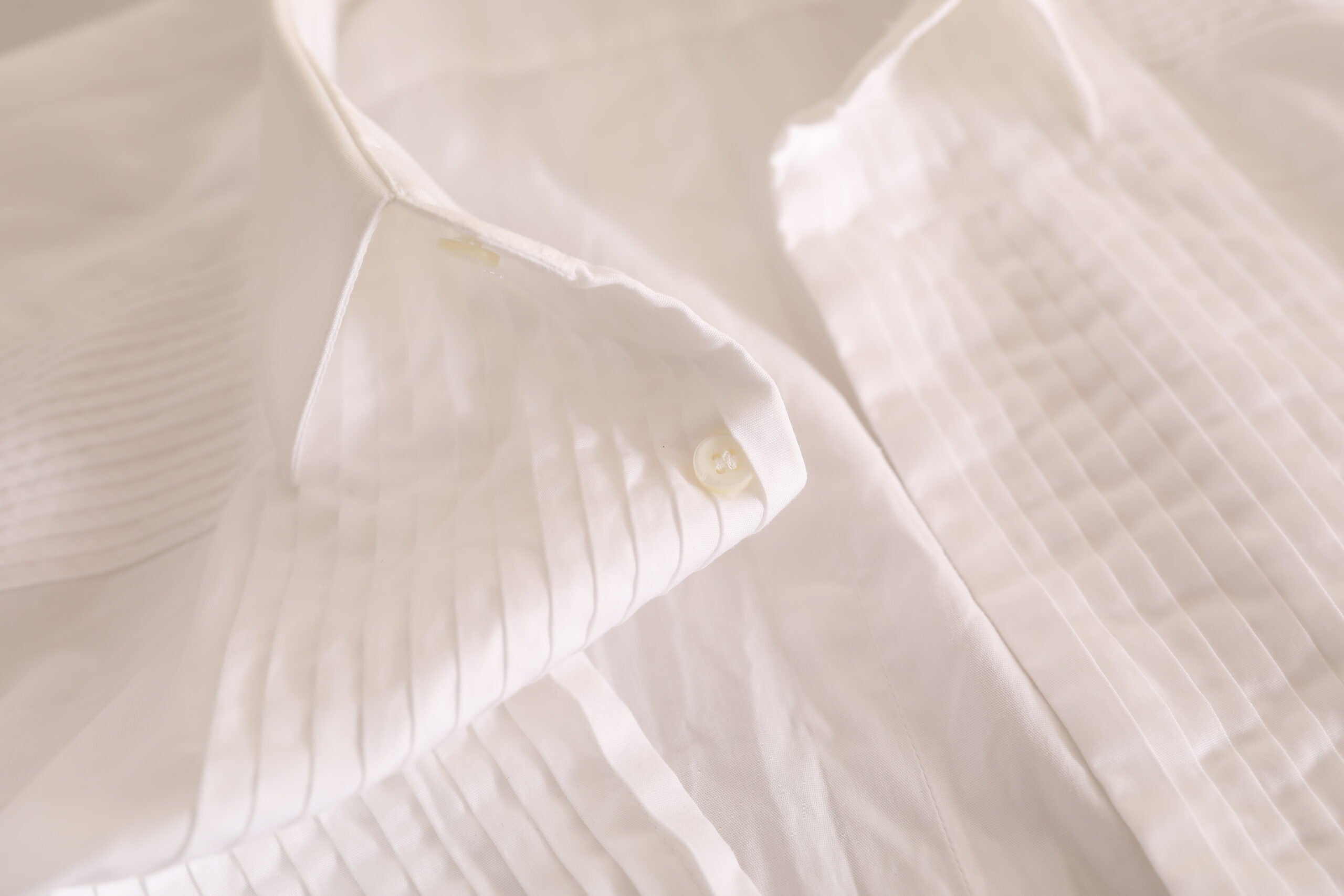 White GOLD Formal Cotton Tuxedo Dress Shirt - ventzia