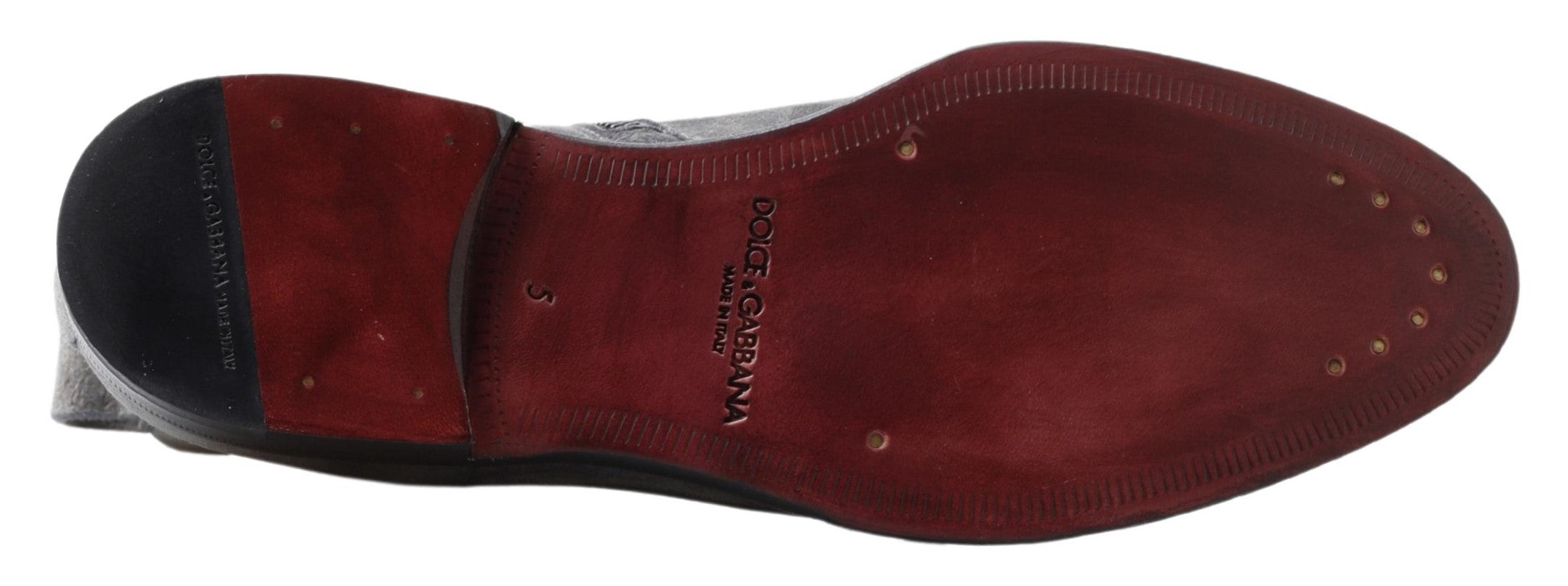 Gray Leather Men Ankle Boots Shoes - ventzia