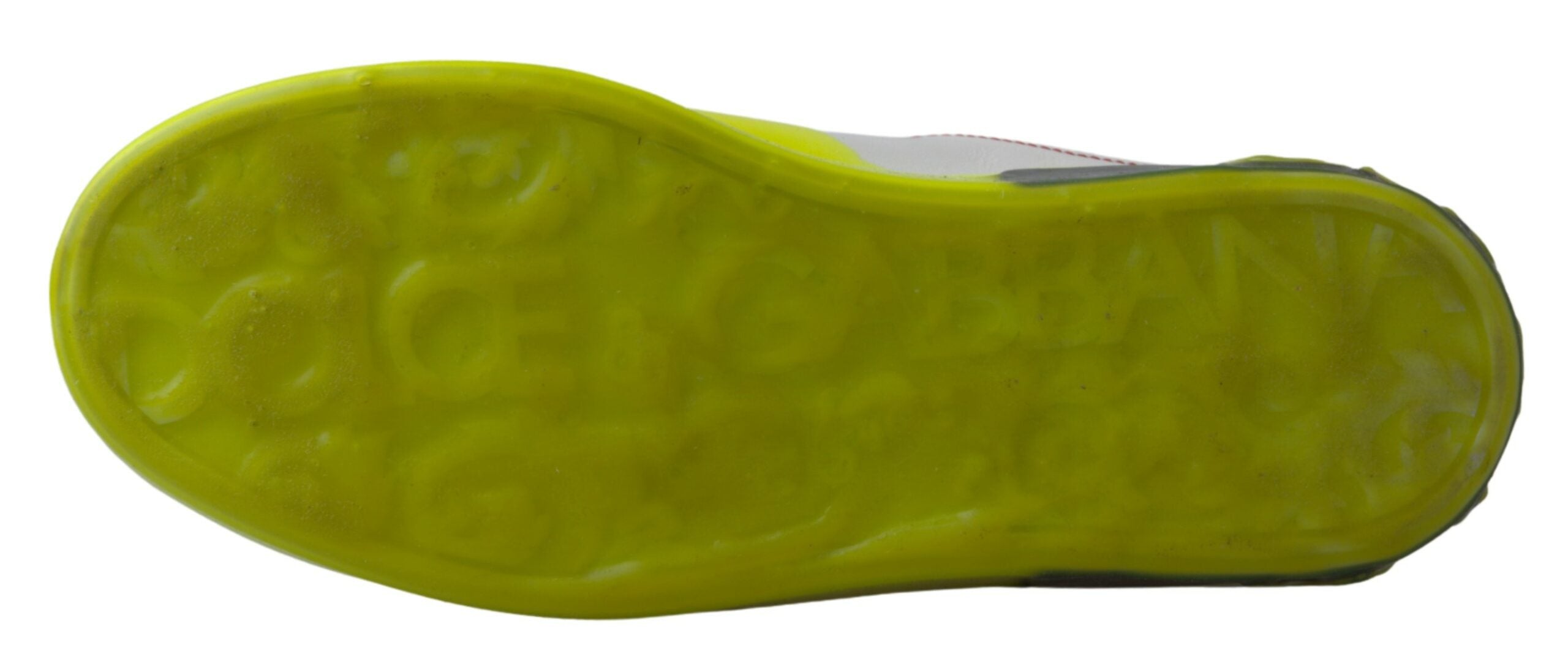 White Yellow Portofino Leather Sneakers Shoes - ventzia