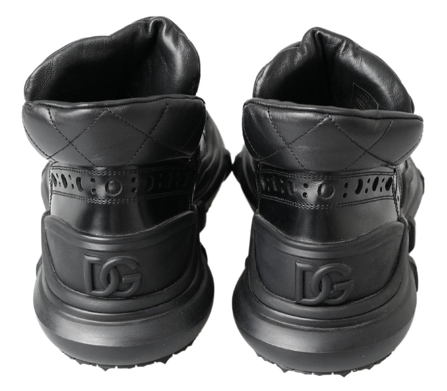 Black Leather Ankle Casual Boots - ventzia