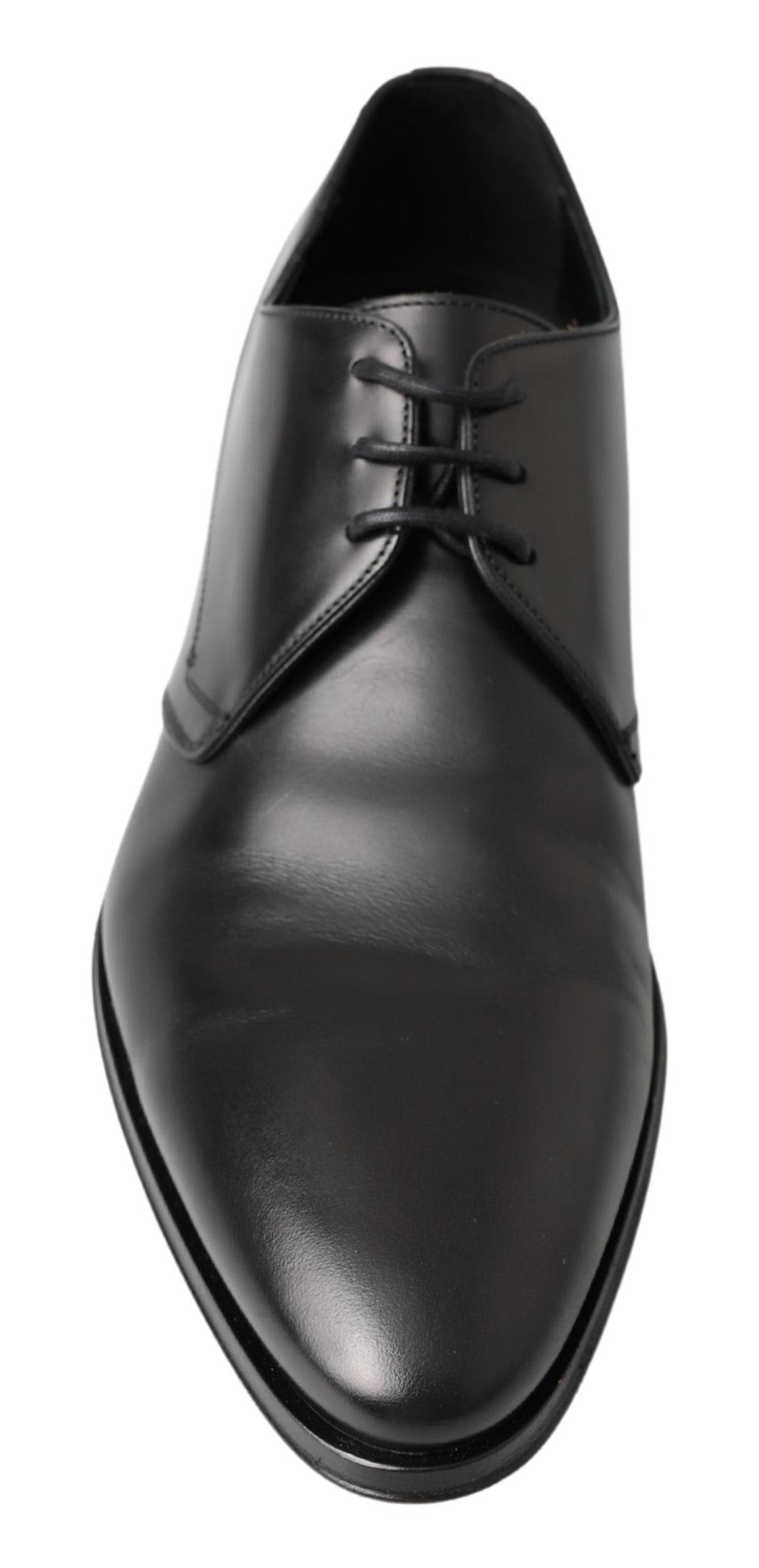 Black Derby Formal Dress Shoes - ventzia