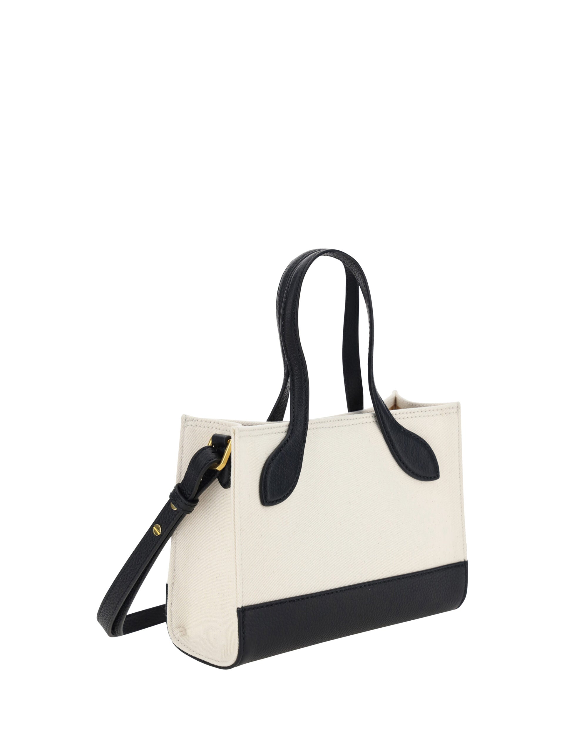 Chic Contrast Mini Leather Handbag - ventzia