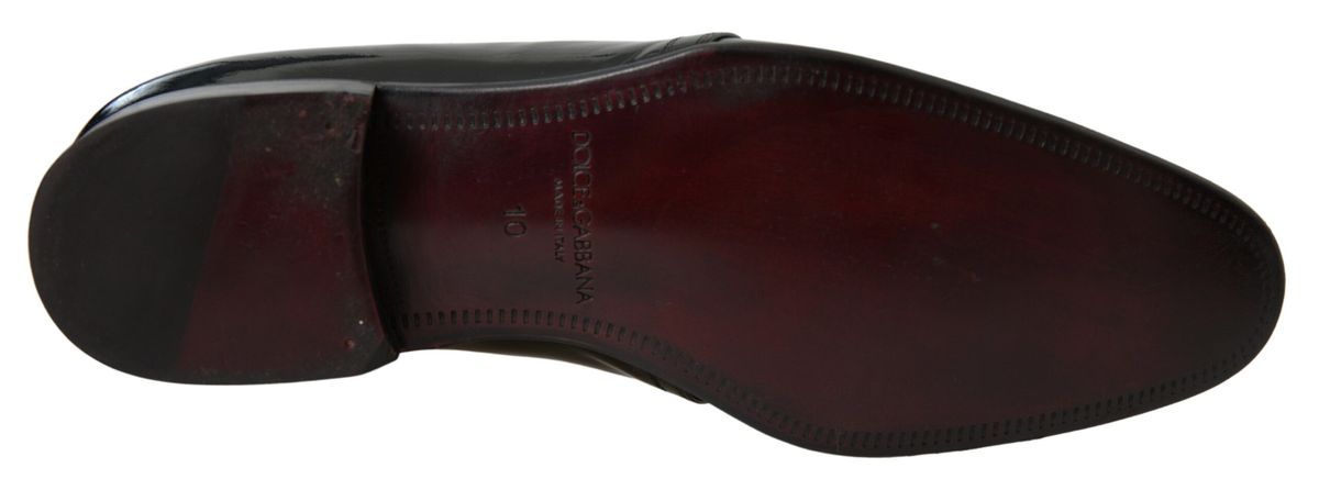 Black Patent Leather Formal Shoes - ventzia