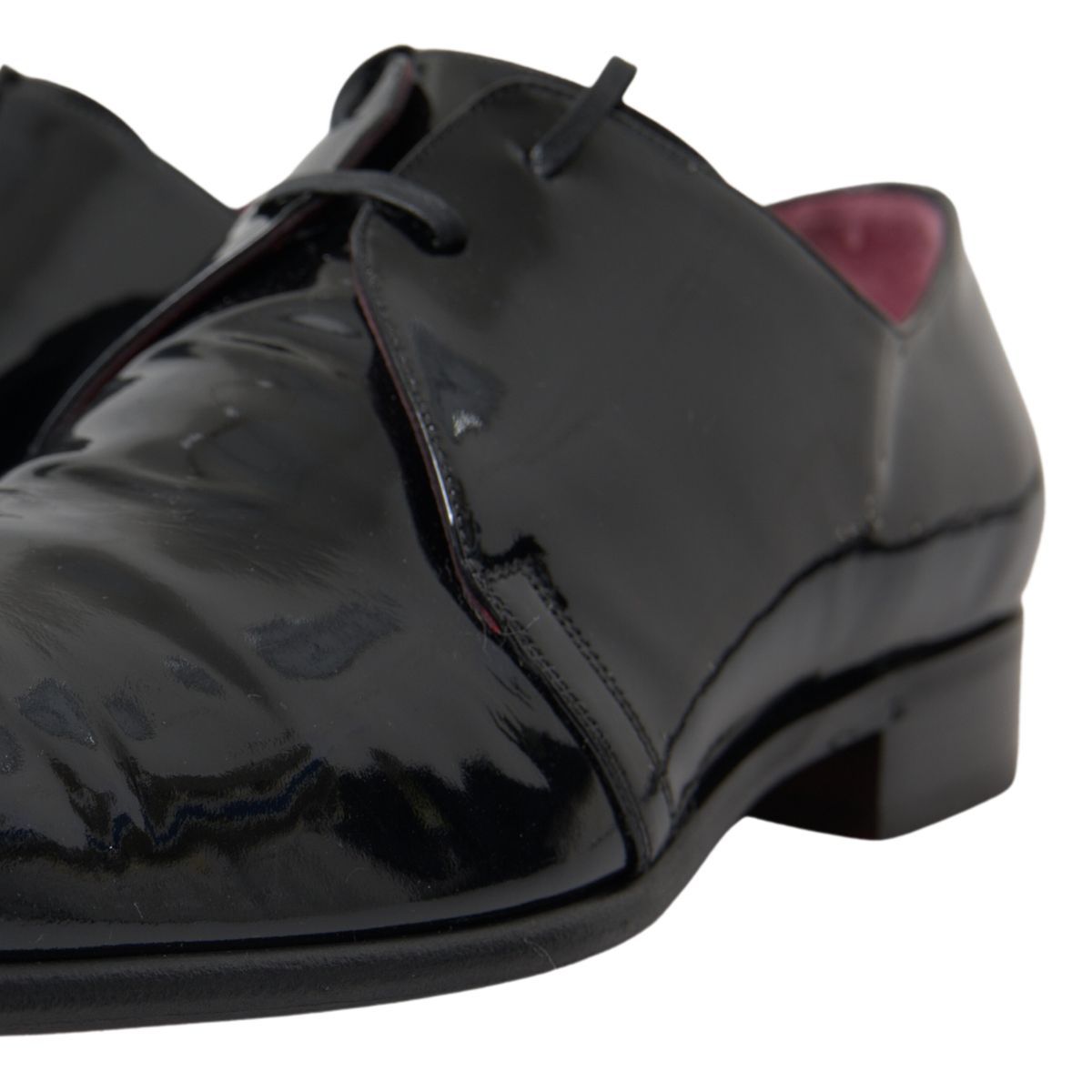 Black Patent Leather Formal Shoes - ventzia