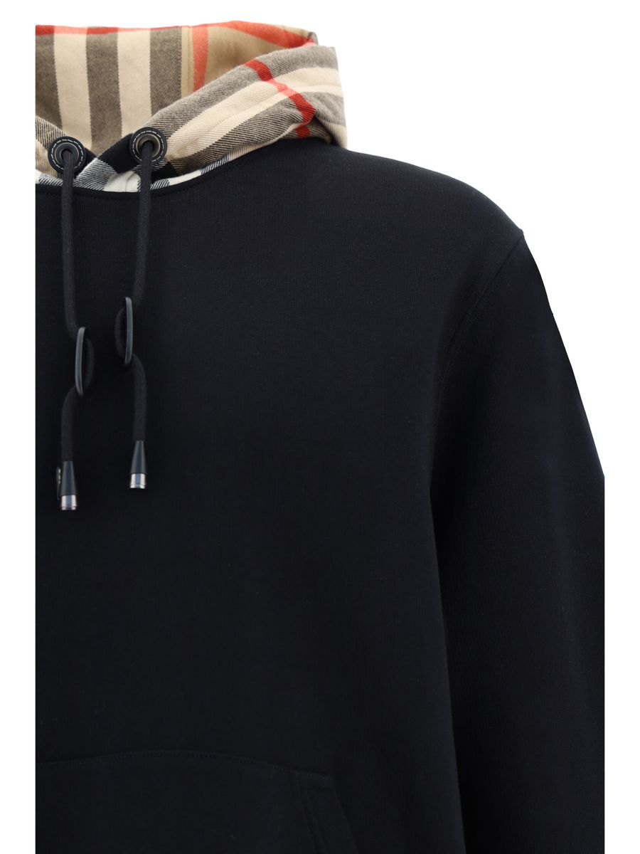 Elegant Oversize Black Samuel Hoodie - ventzia