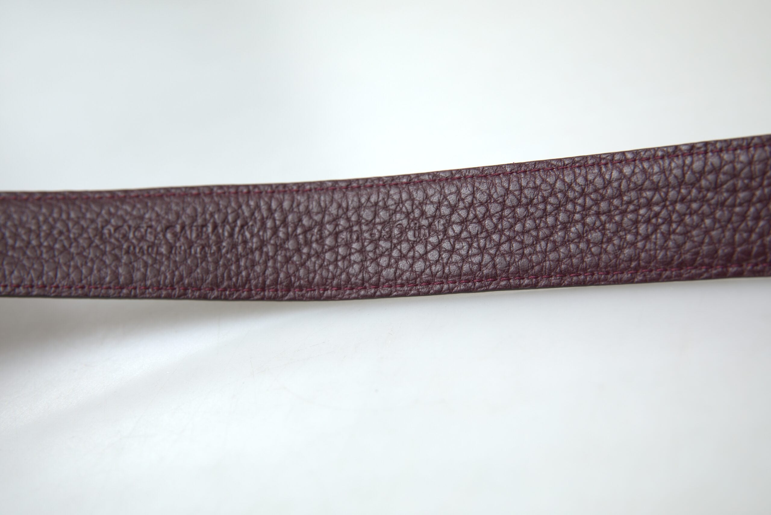 Brown Leather Metal Buckle Men Cintura Belt - ventzia