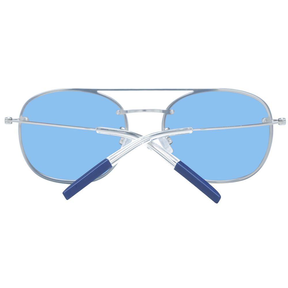 Blue Metal & Plastic Sunglasses - ventzia