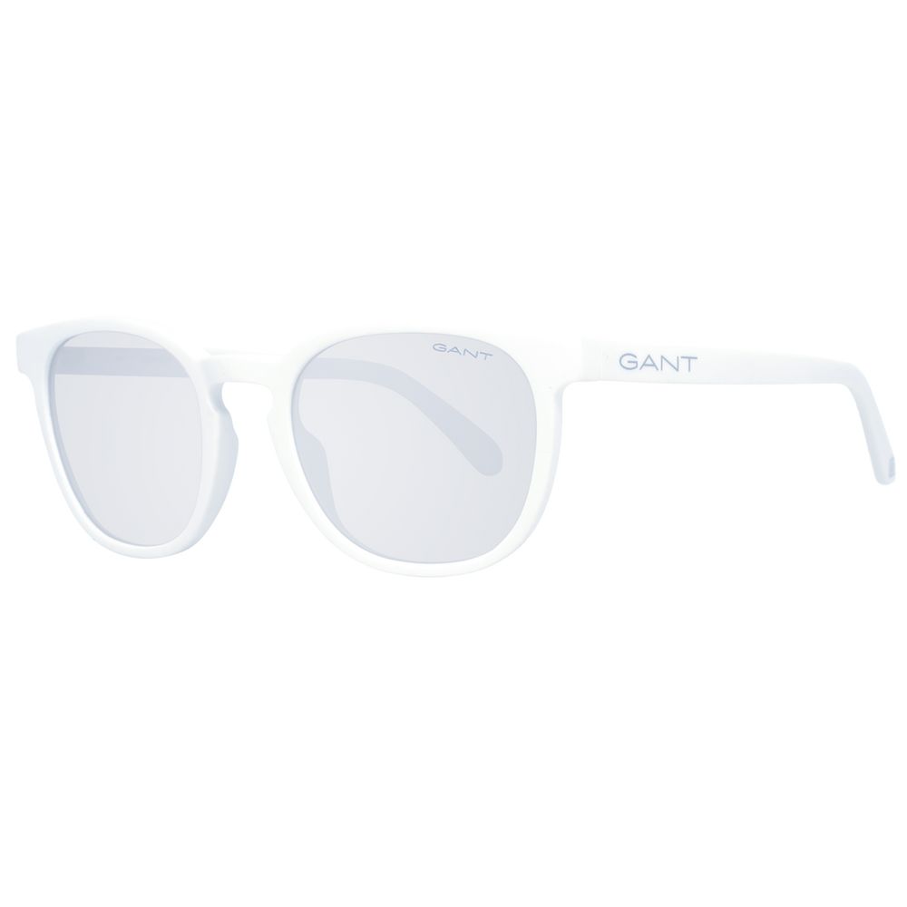 White Plastic Sunglasses - ventzia