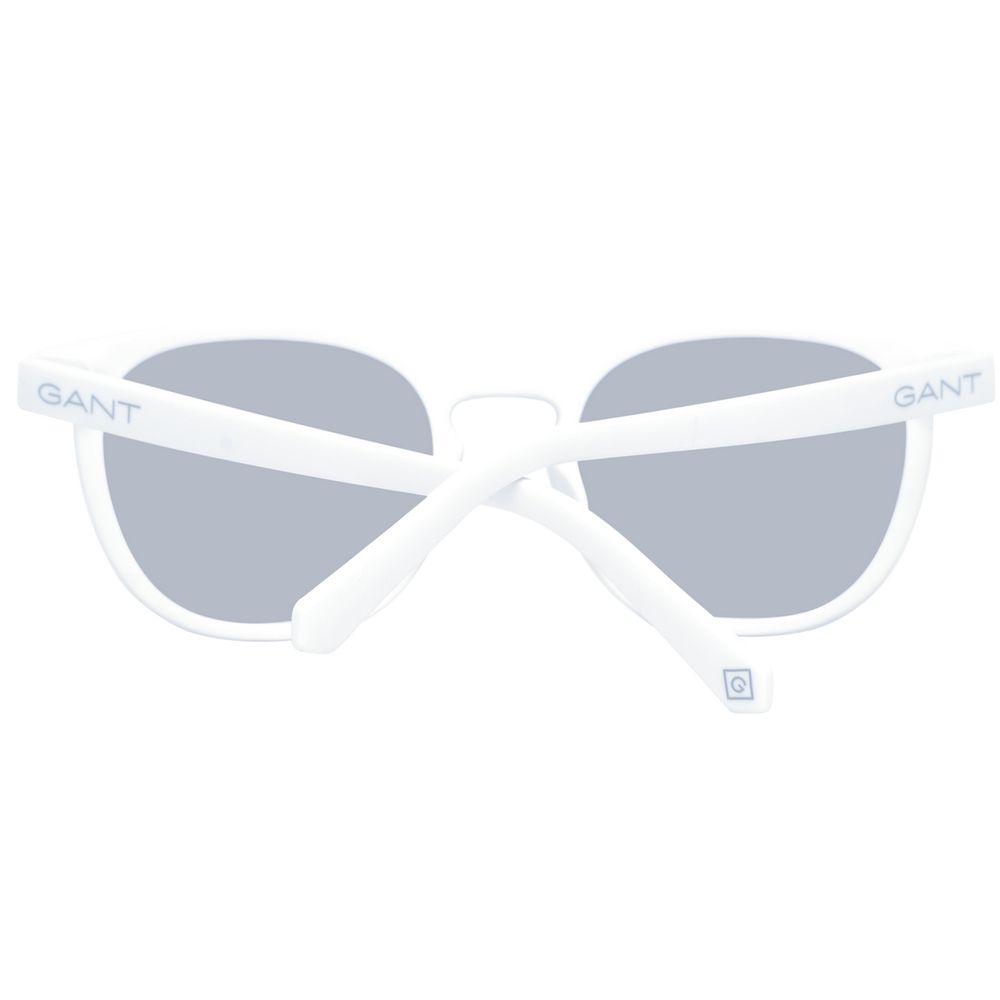 White Plastic Sunglasses - ventzia