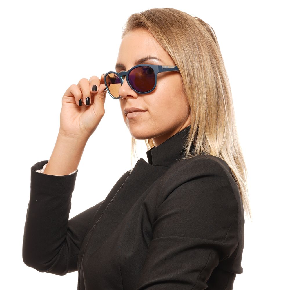 Blue Plastic Sunglasses - ventzia